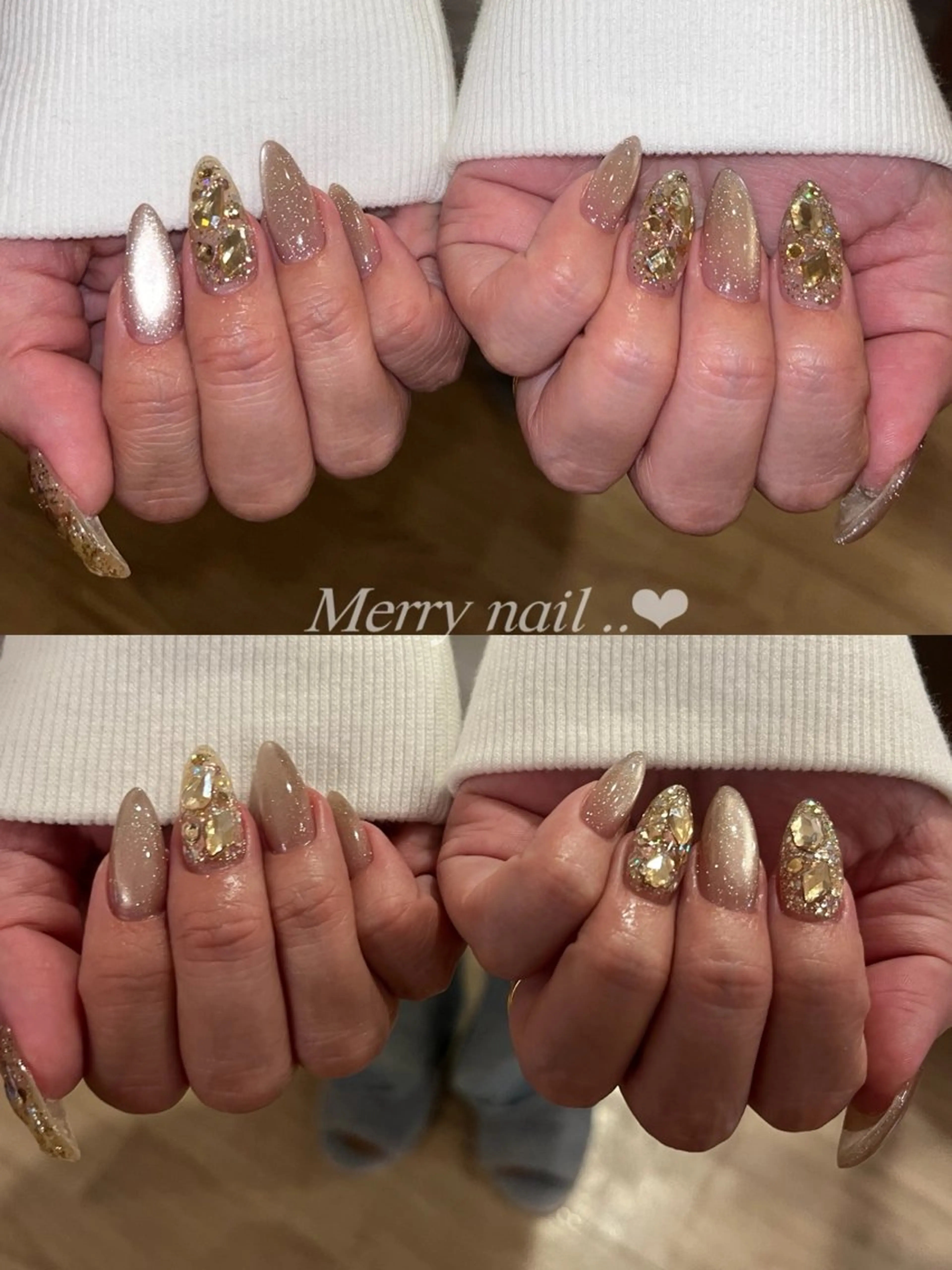 ネイル ハンドネイル Merry nail 個人サロンのネイルデザイン