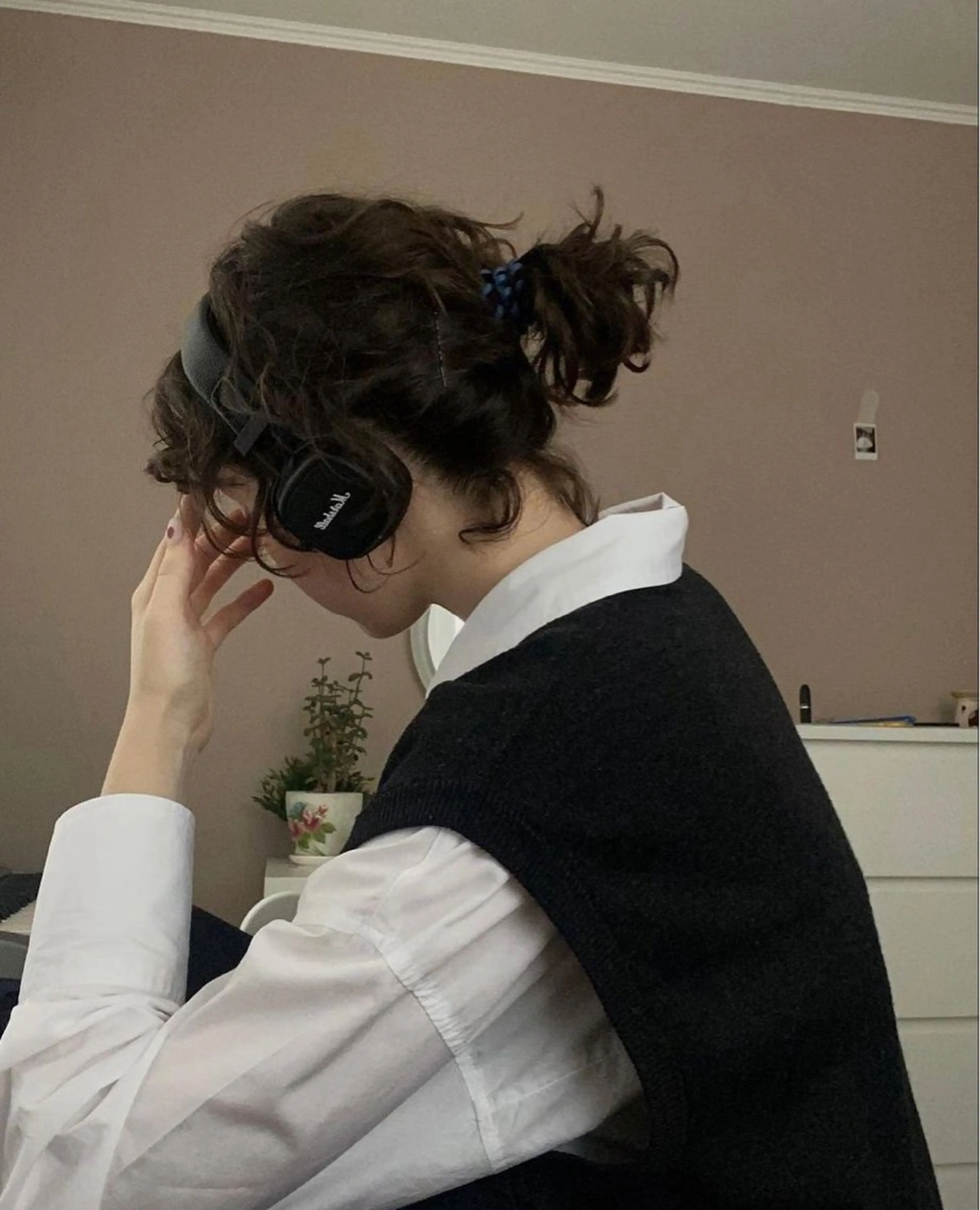 ミディアム カラー パーマ カット ヘアカラー 表参道🌿赤み消し カラー/チナツのヘアスタイル