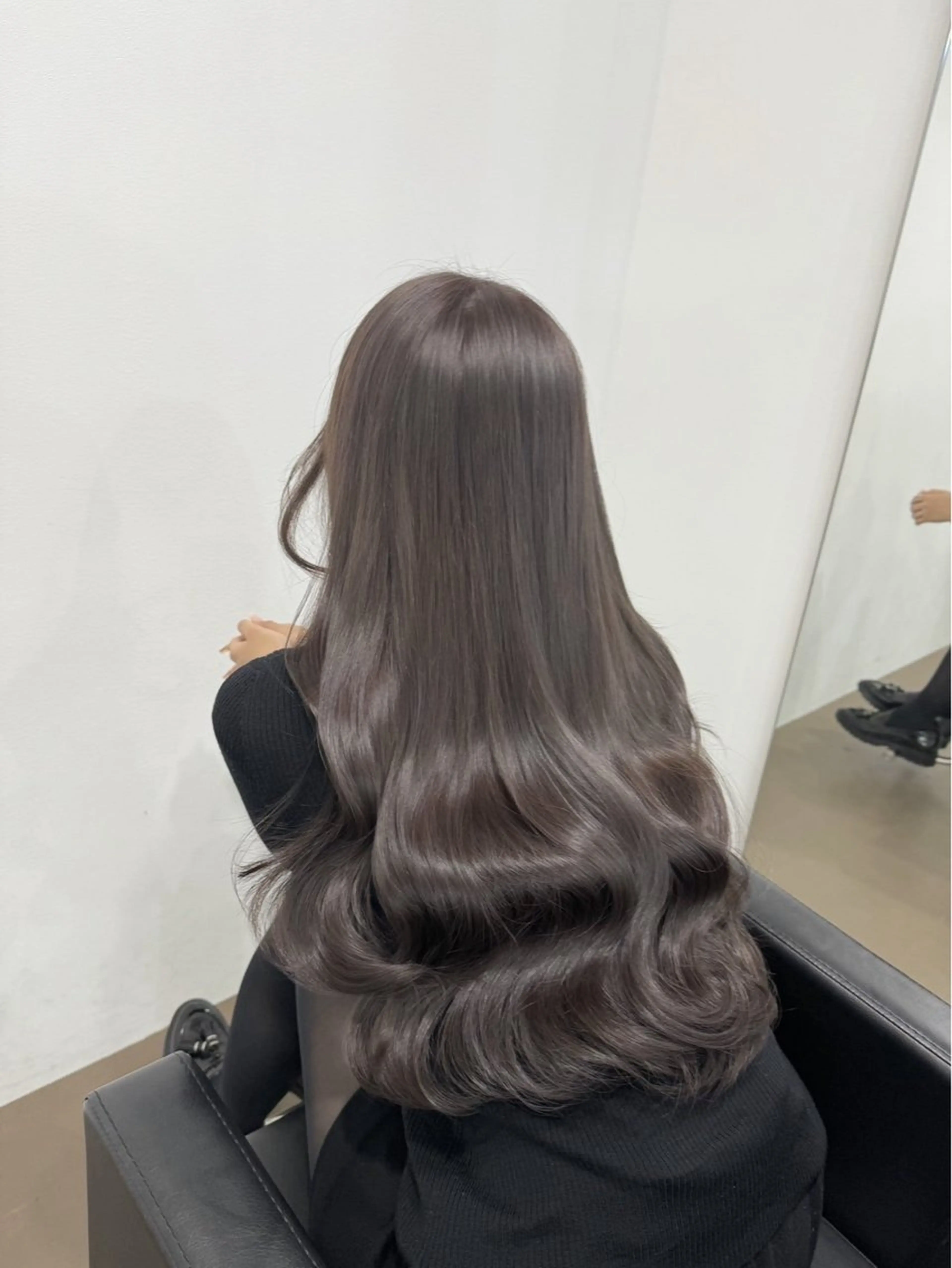 ロング カラー ヘアカラー トリートメント ✨津田佐功/兵庫三宮 /カラー/縮毛矯正✨のヘアスタイル