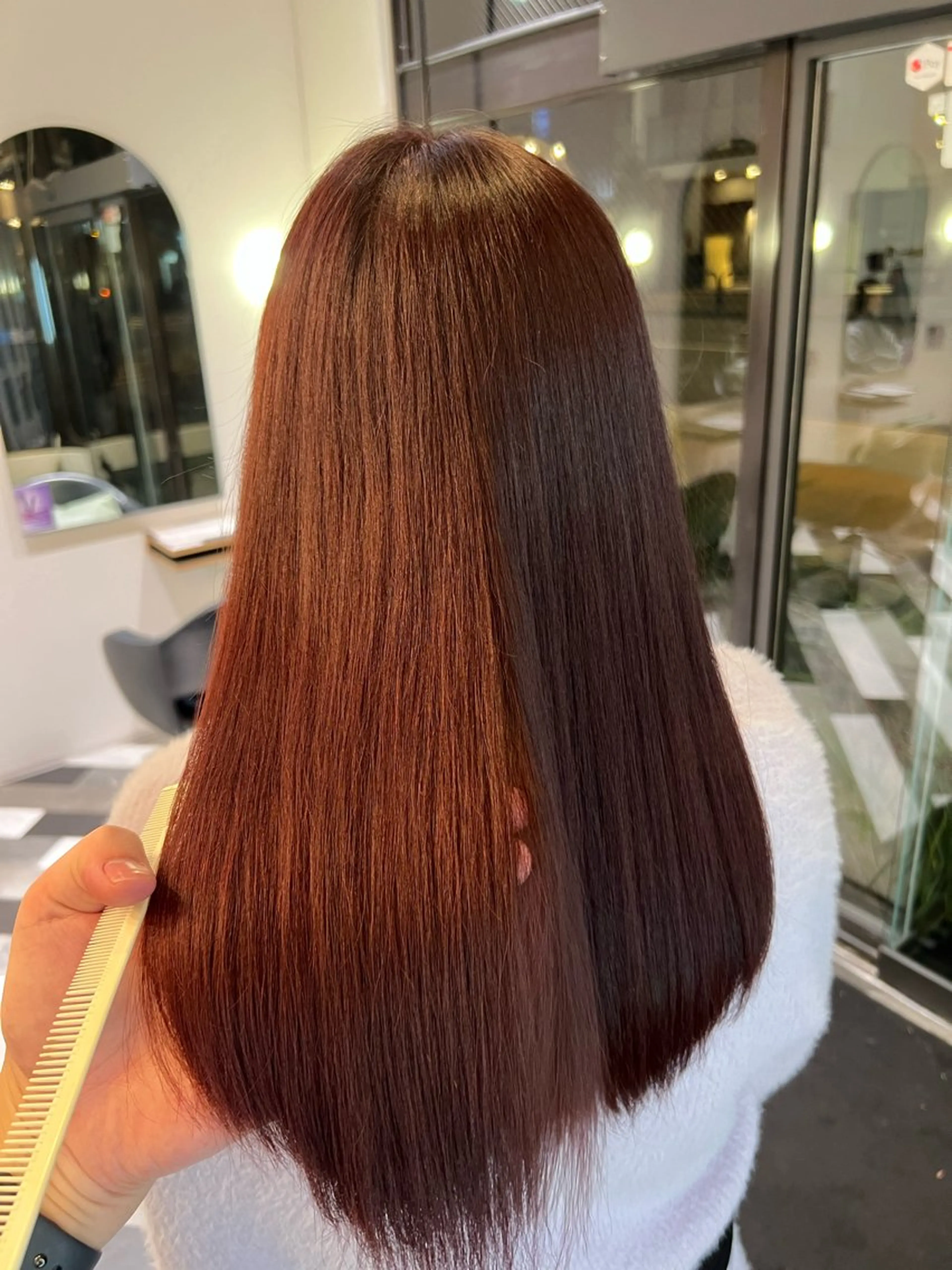 セミロング カラー 🐻千葉 碧和🐻のヘアスタイル