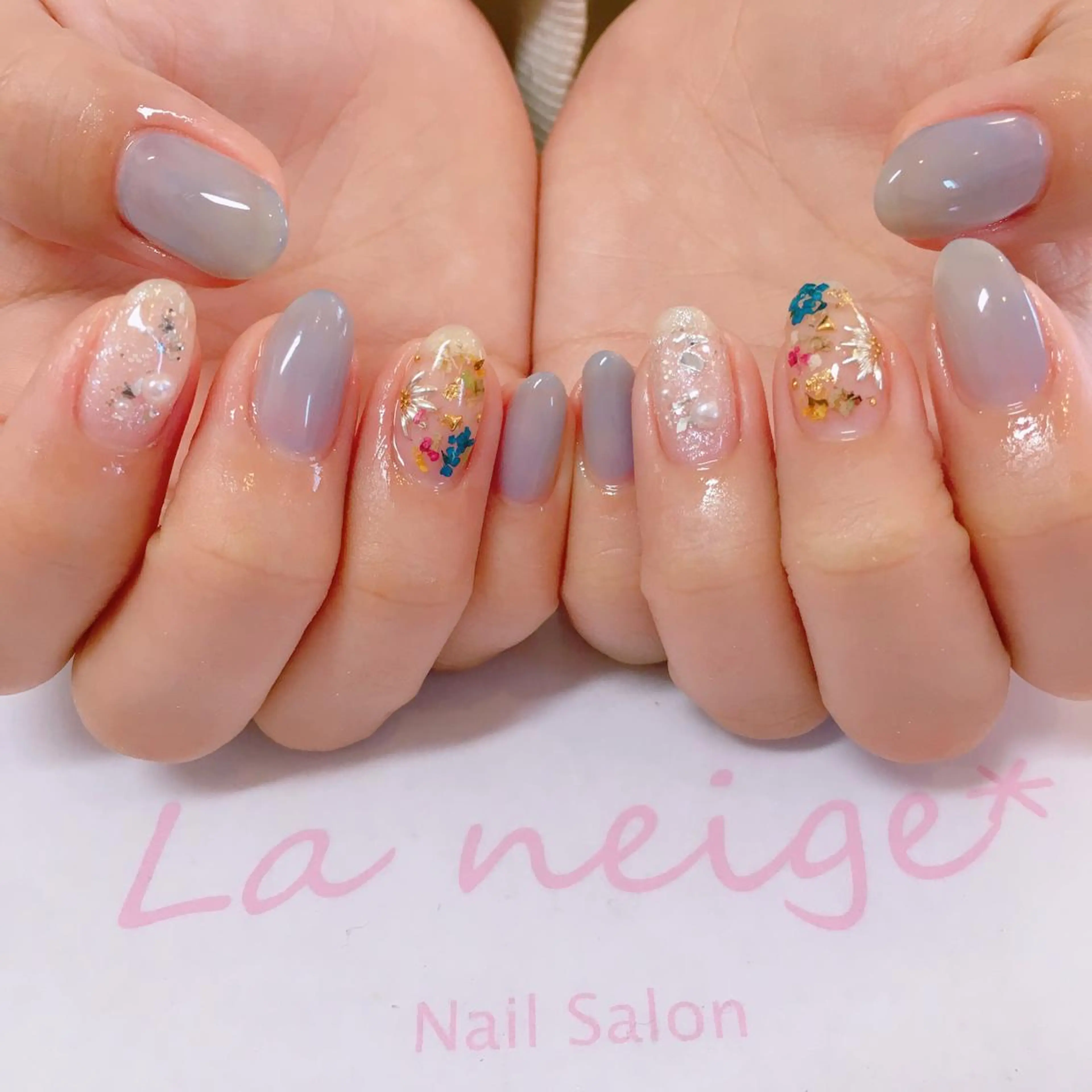 ネイル La neige* yuki 🐩🌙のネイルデザイン