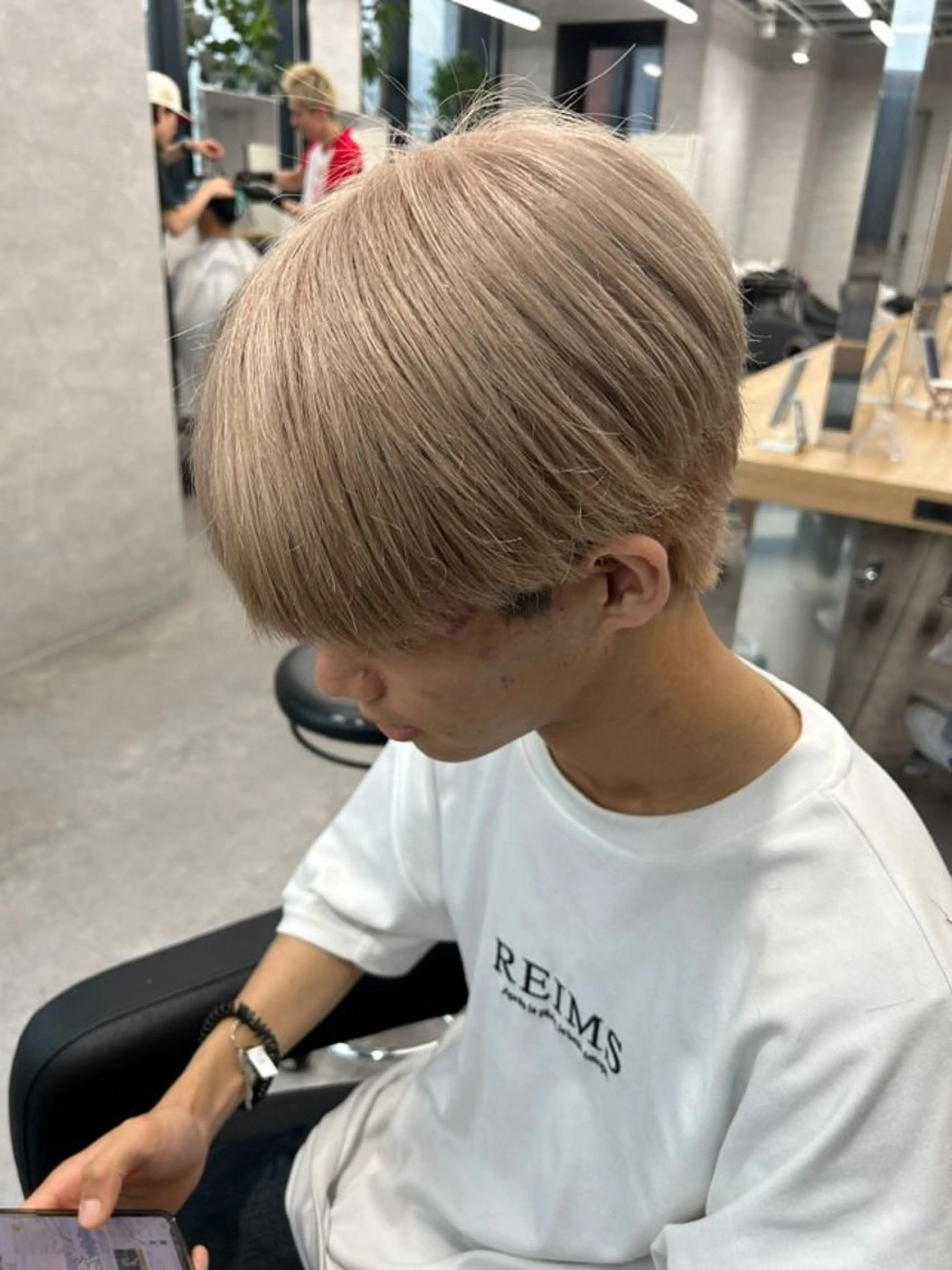 カラー メンズ 韓国ヘア忠実再現/ 韓国ヘア/tomoのヘアスタイル