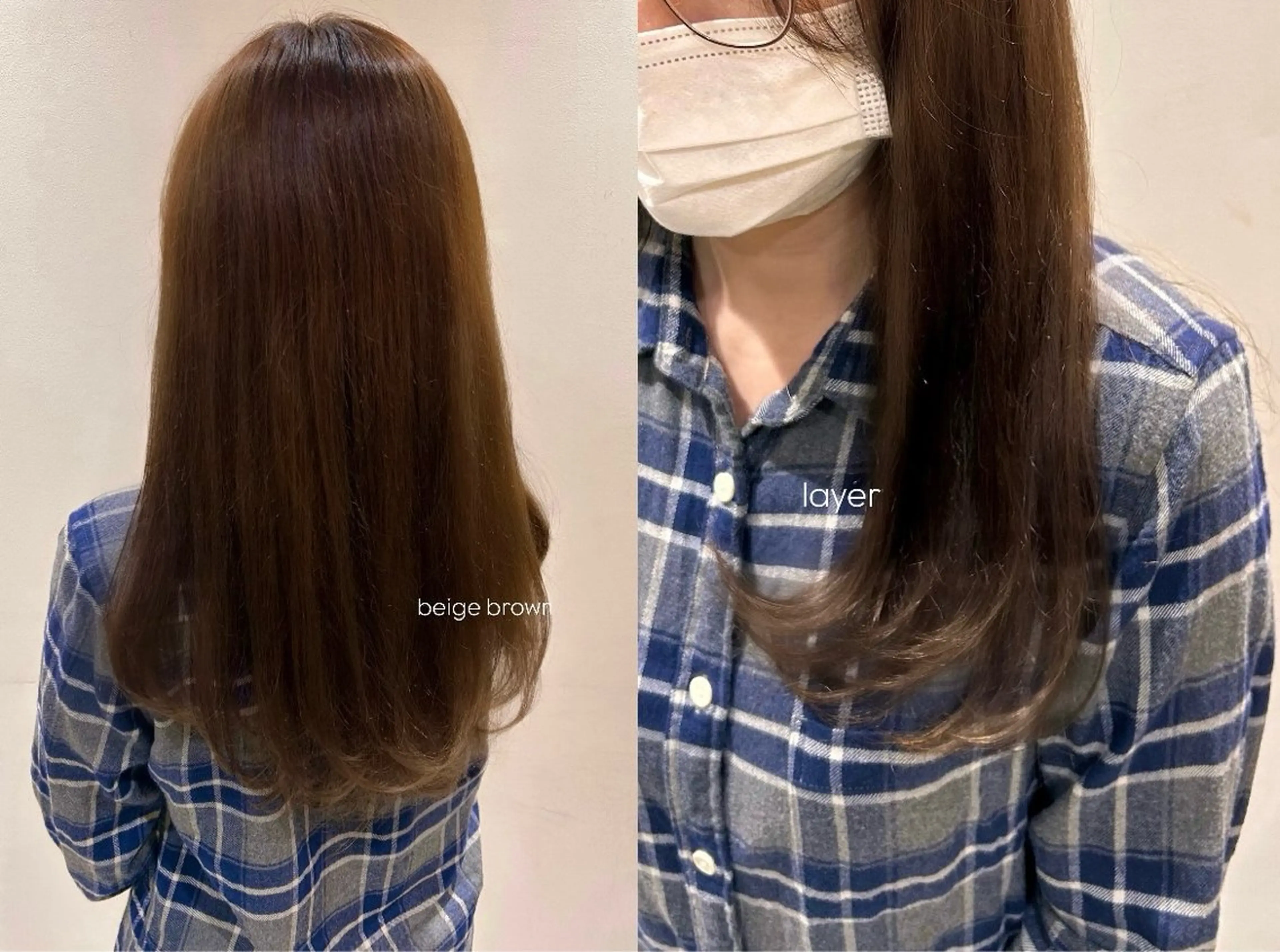 ロング カラー レイヤーカット カット ヘアカラー トリートメント 🎀 Honoka🎀のヘアスタイル
