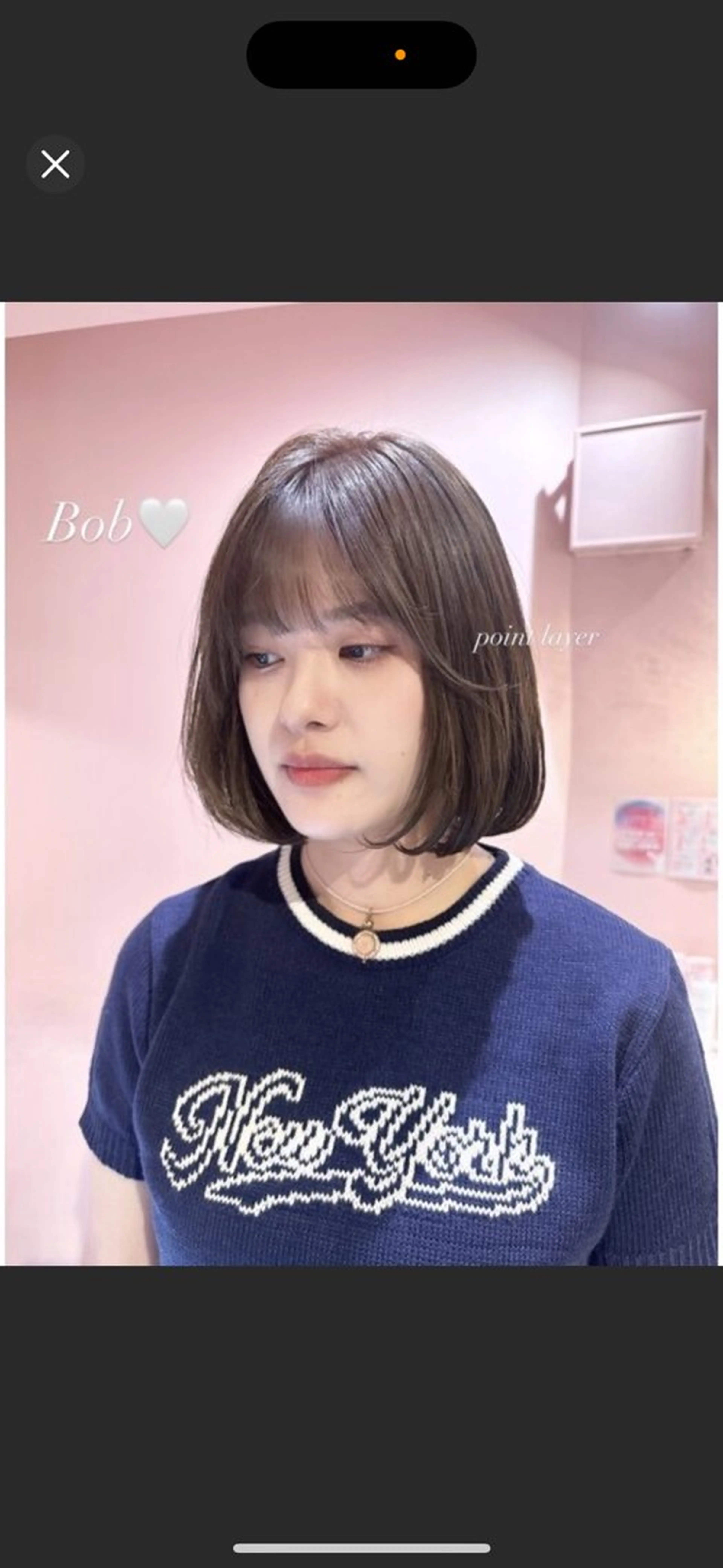 ミディアム ボブ カット 柔らかメルティ ヘア🩰Yuuhaのヘアスタイル