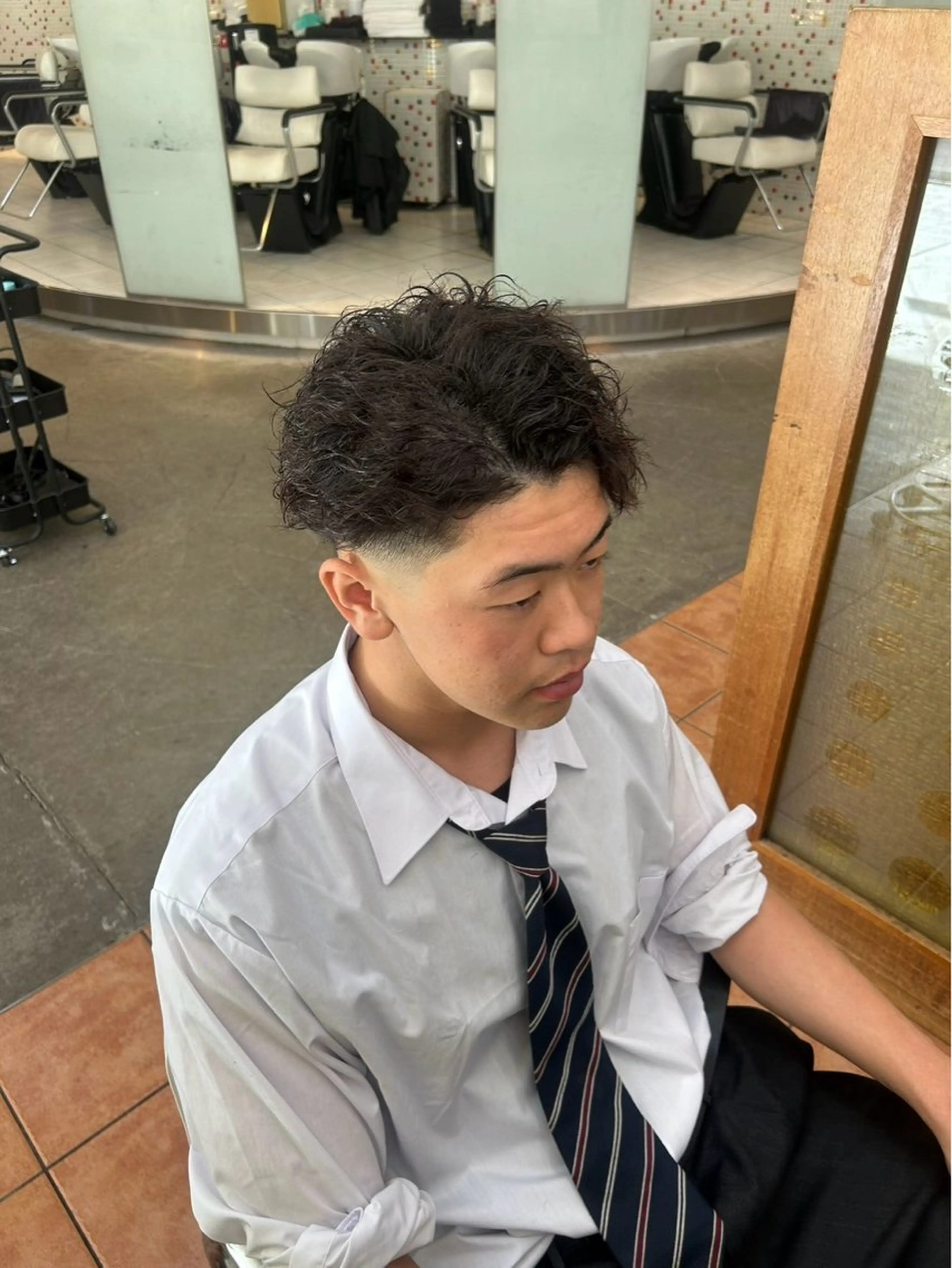 メンズ カット パーマ 🔥メンズ特化🔥 短髪パーマzionのヘアスタイル