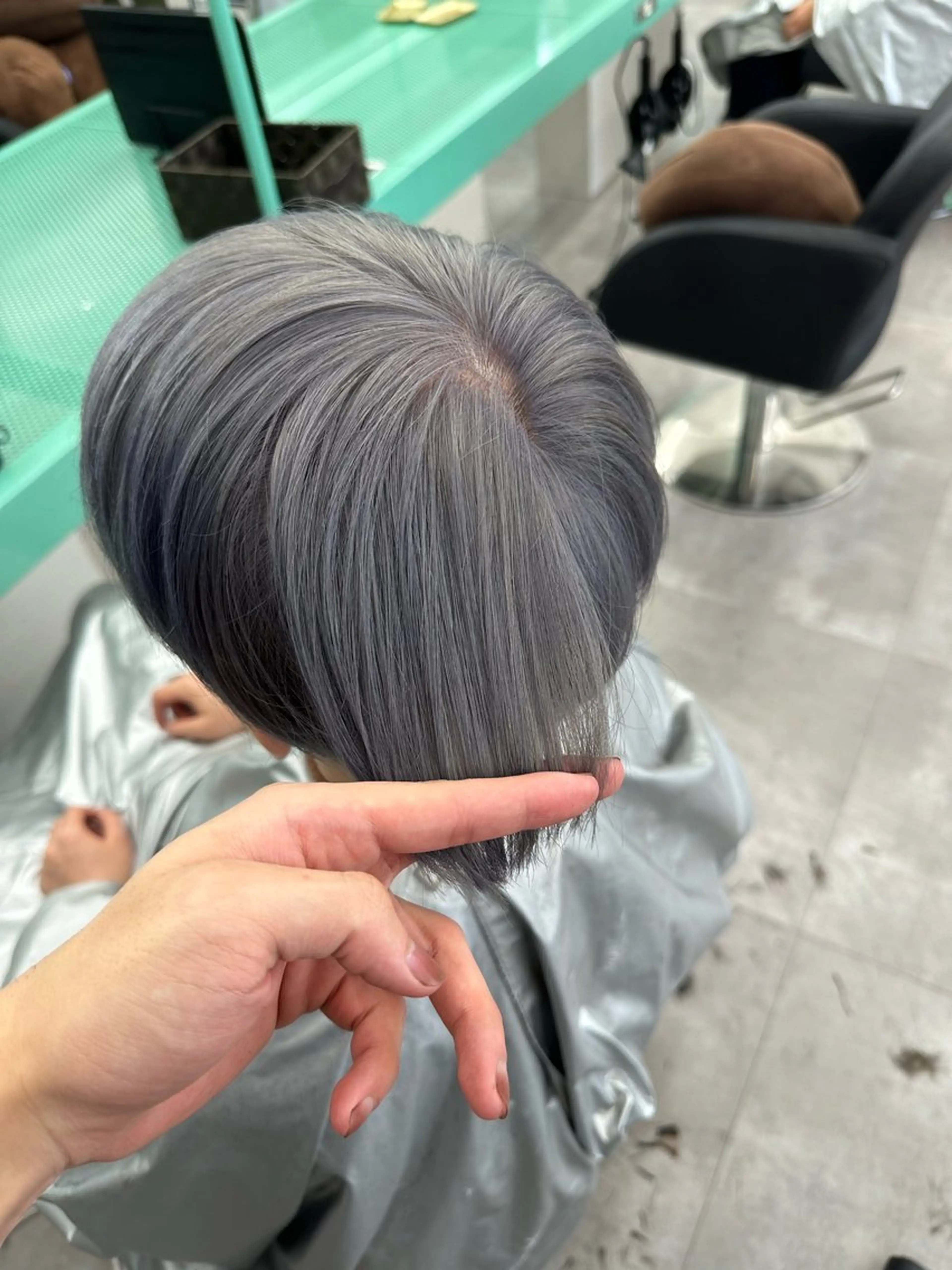 カラー メンズ 💖艶髪&ブリーチ髪 質改善💖舜希のヘアスタイル