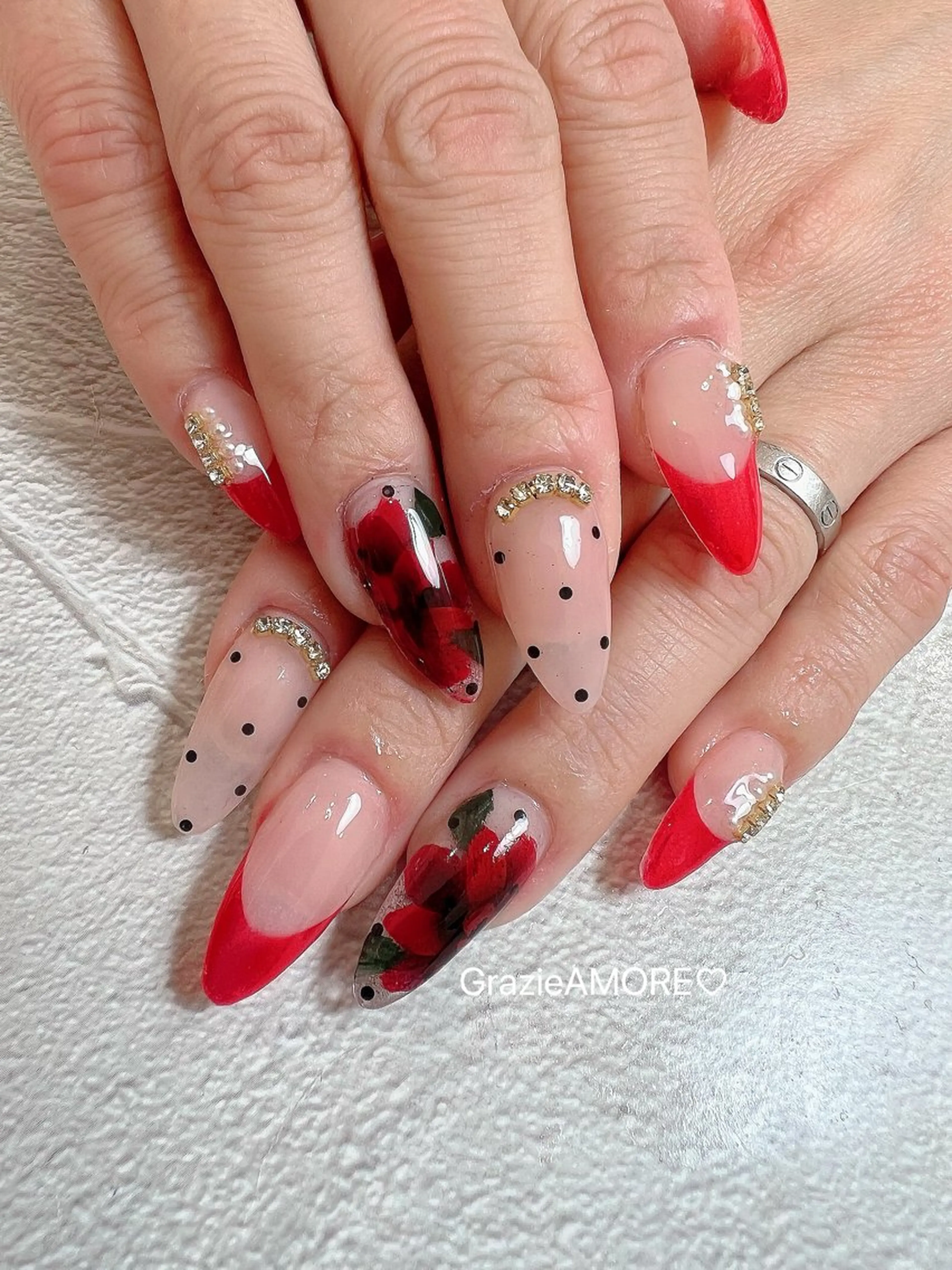 ネイル ハンドネイル Grazie AMOREのネイルデザイン