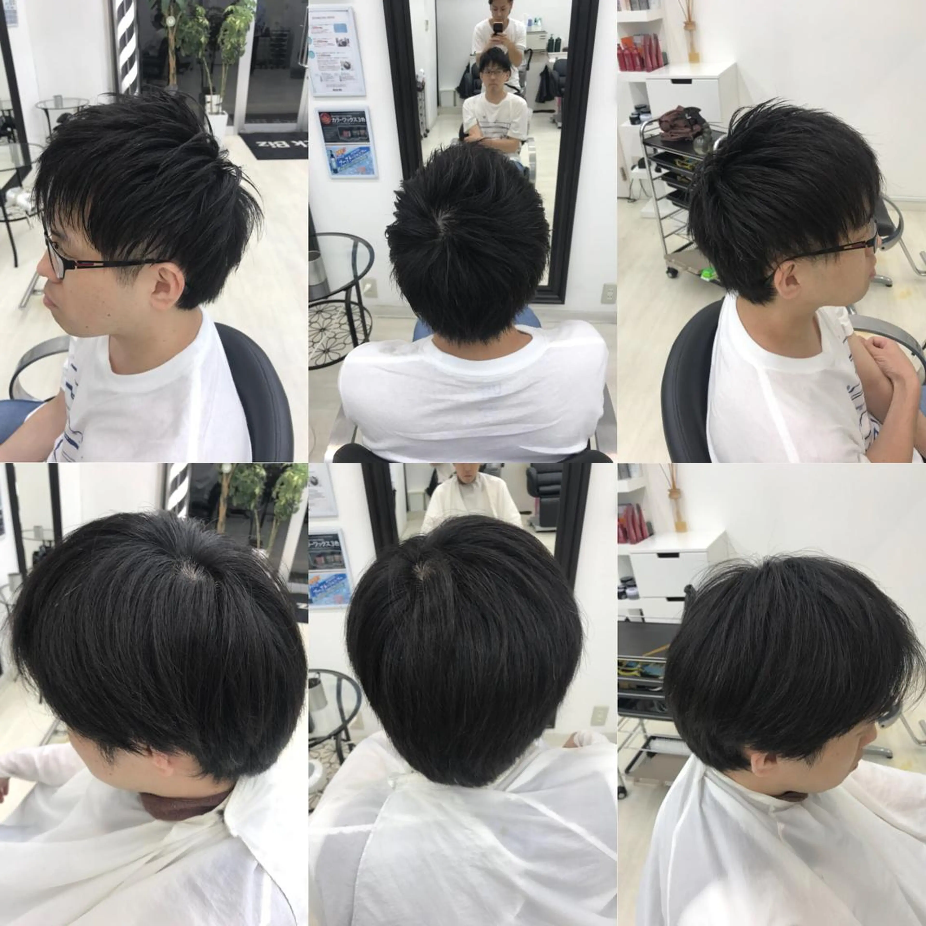 ショート メンズ ショートレイヤー ツーブロック 刈り上げ レイヤーカット ショートヘア カット 吉原 頌平のヘアスタイル