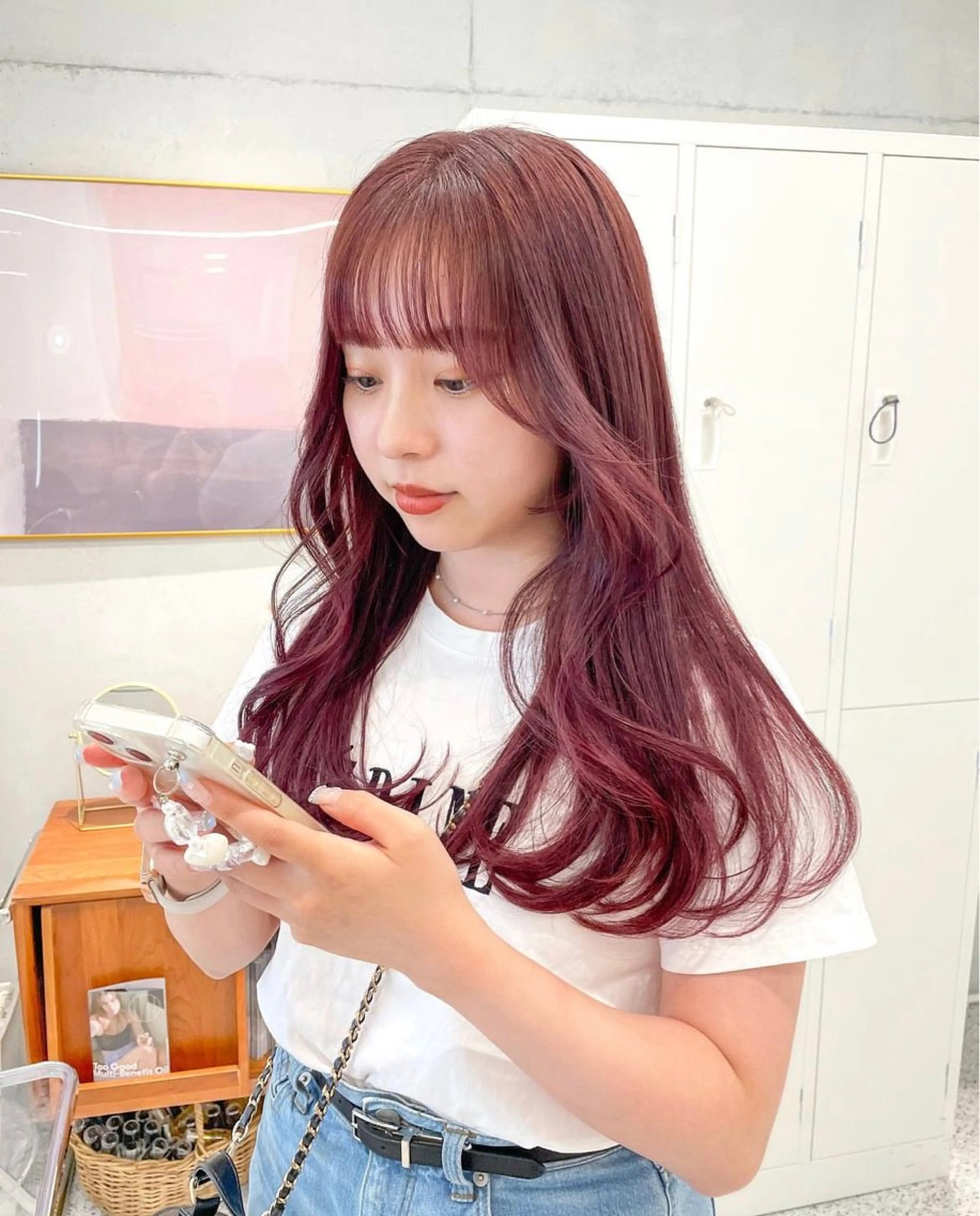 ロング カラー レイヤー/透明感 カラー ☽EMIRIのヘアスタイル