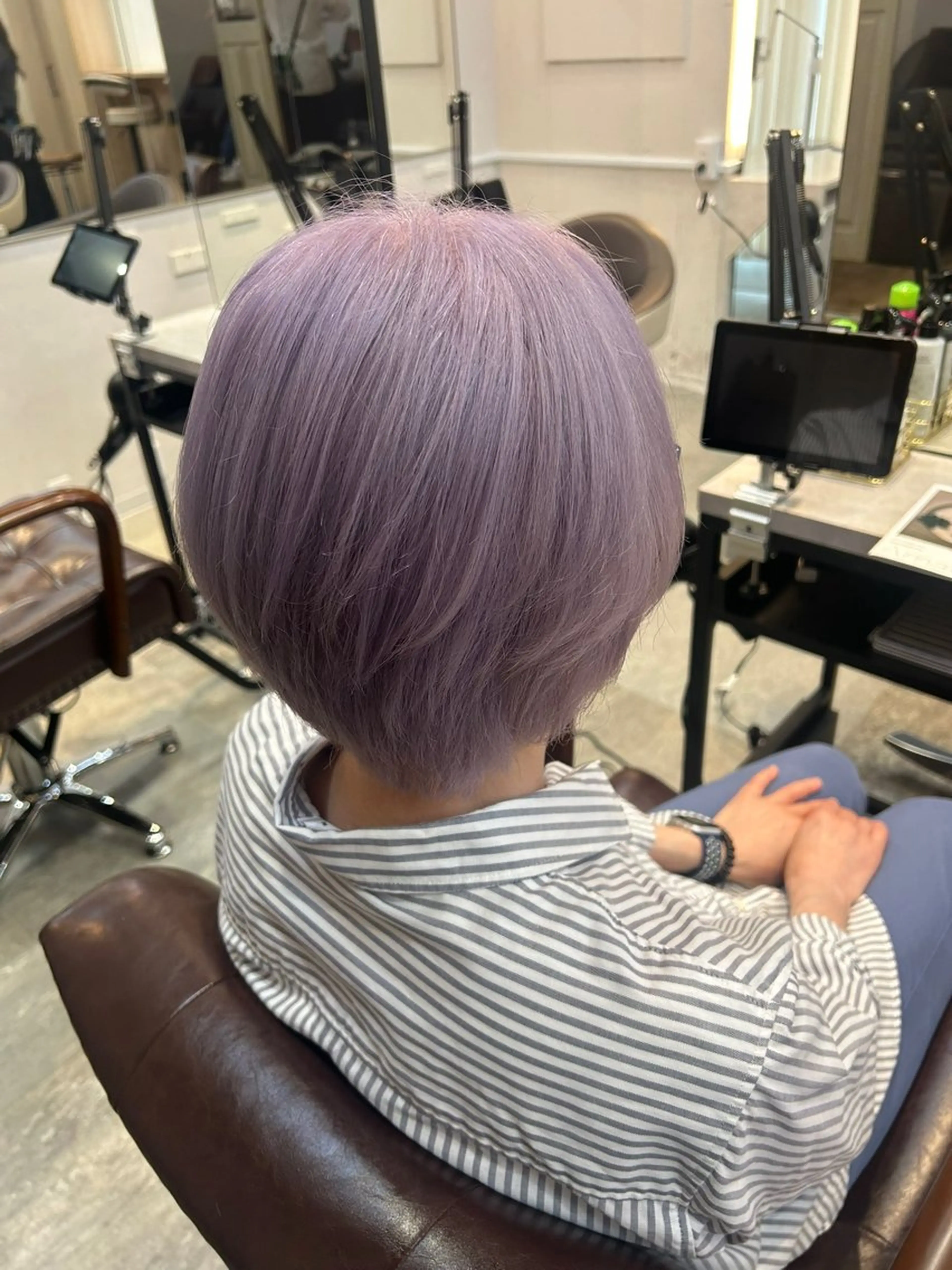 カラー カット ヘアカラー トリートメント 愛されハイトーン 🍓YURINAのヘアスタイル