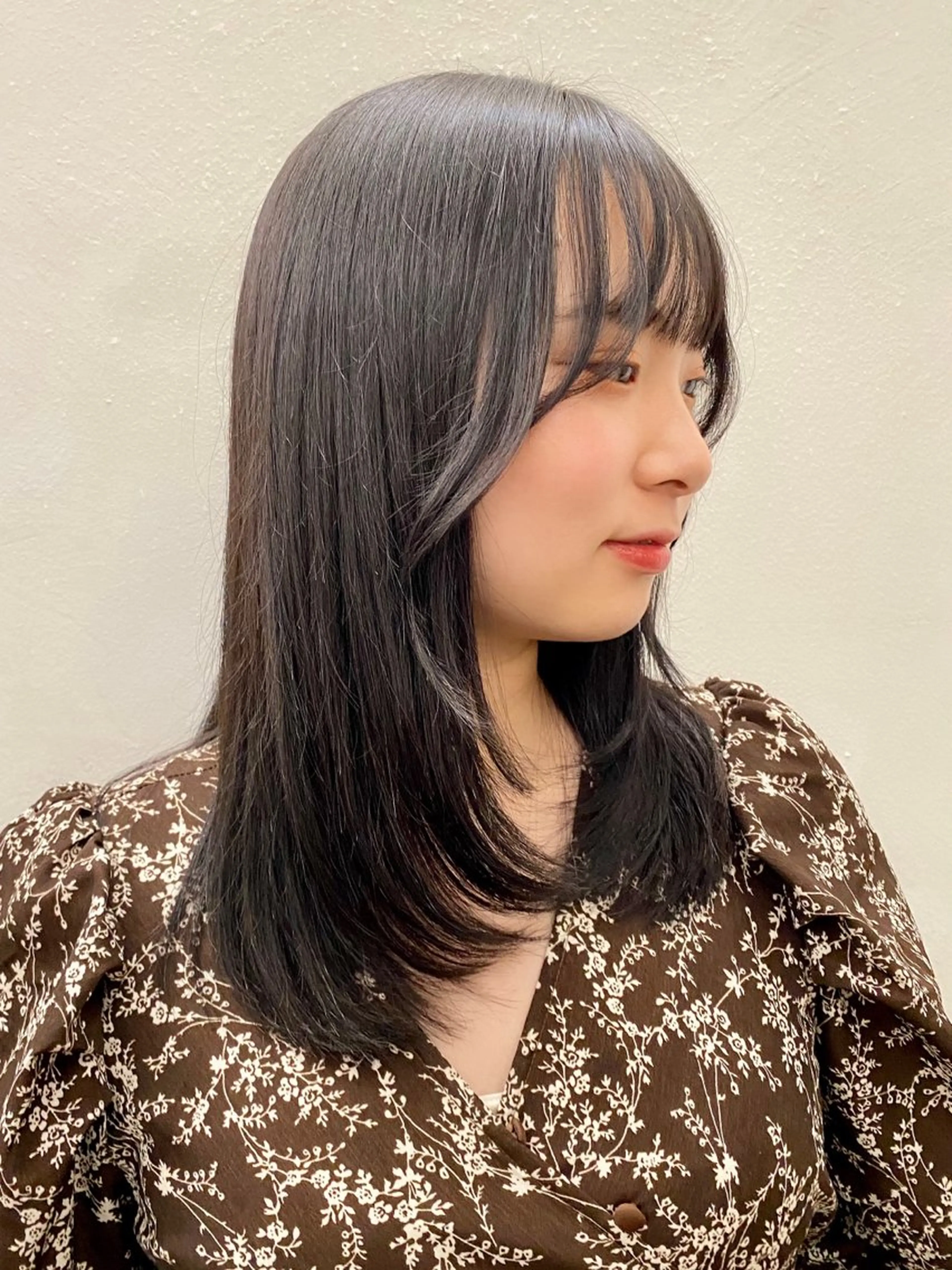 ミディアム カラー Paddle所属・似合わせレイヤー/ ニュアンスパーマ高倉のヘアスタイル