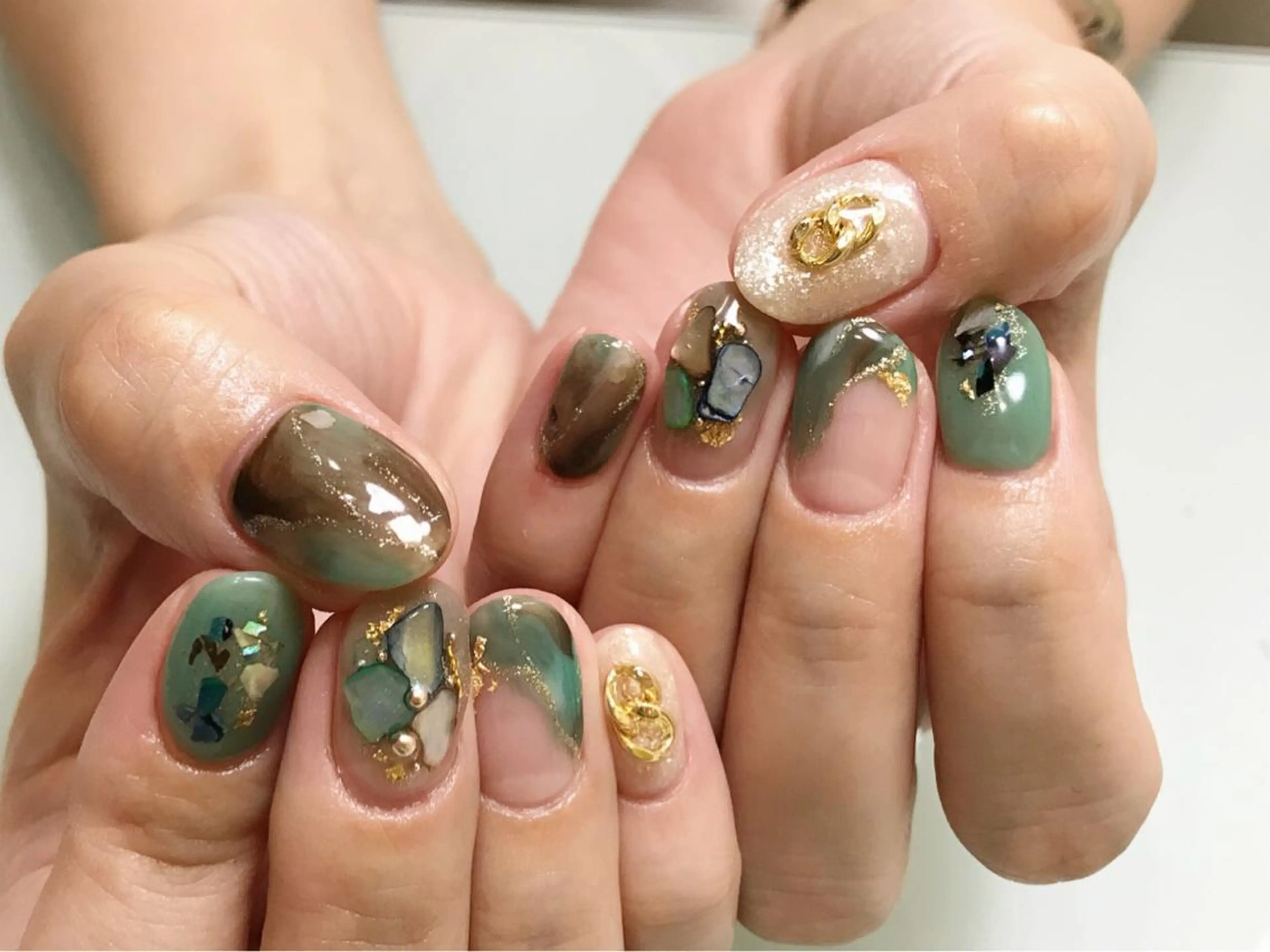 ネイル ニュアンスネイル ハンドネイル Nakazawa Mayuのネイルデザイン