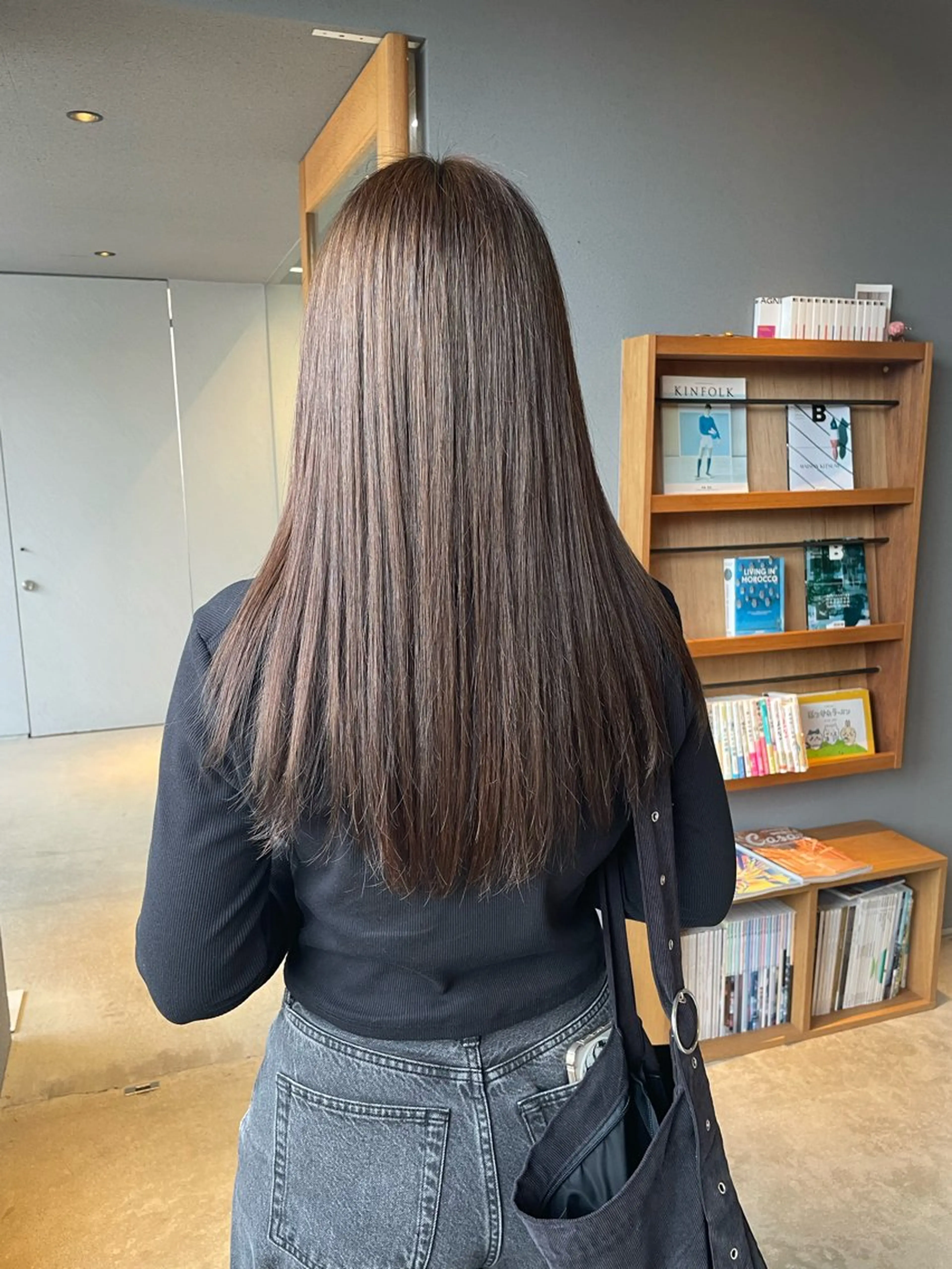 cut＋treatment(質感アップでお手入れしやすく🪽)の写真