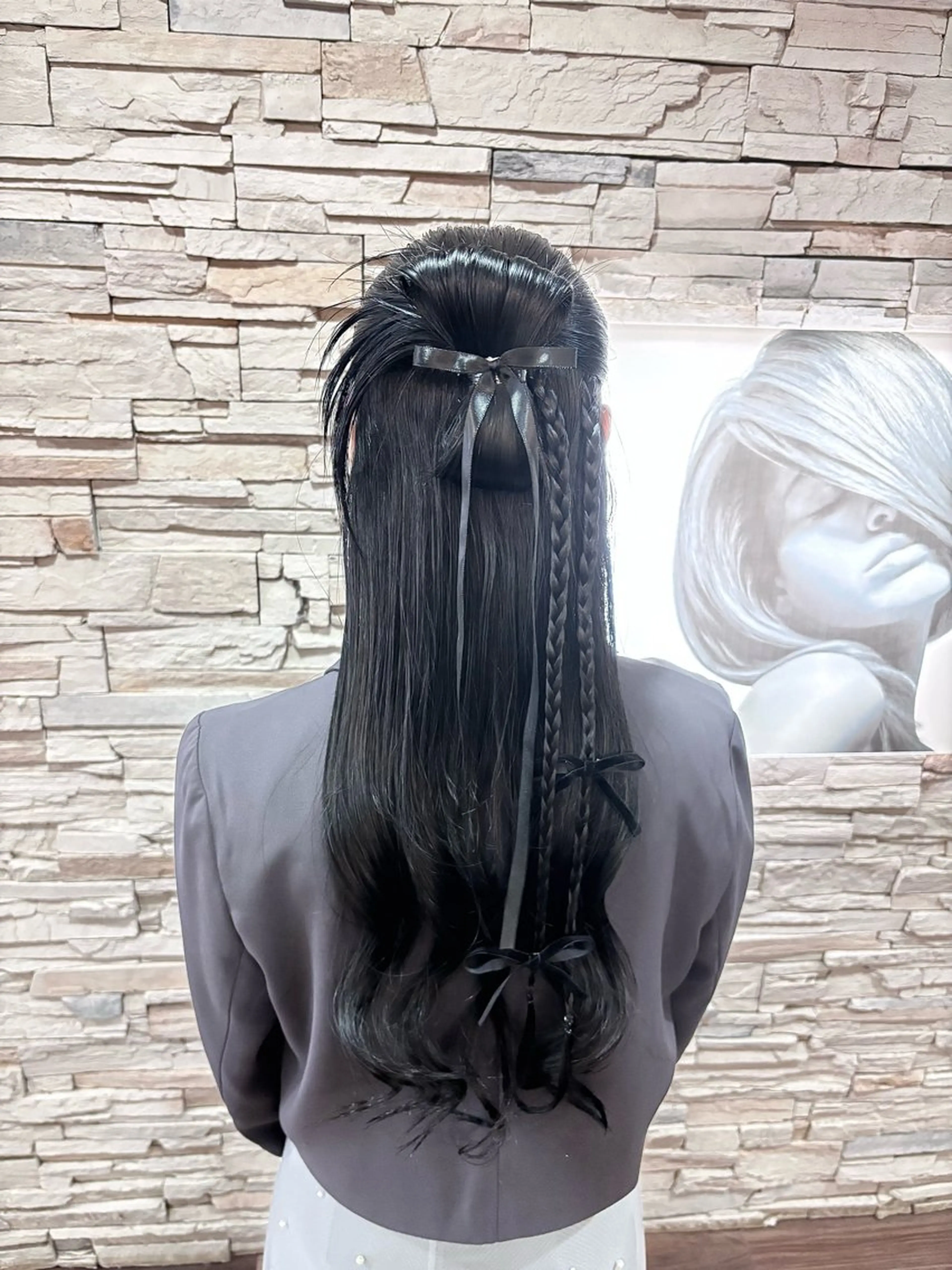 ヘアセットの写真