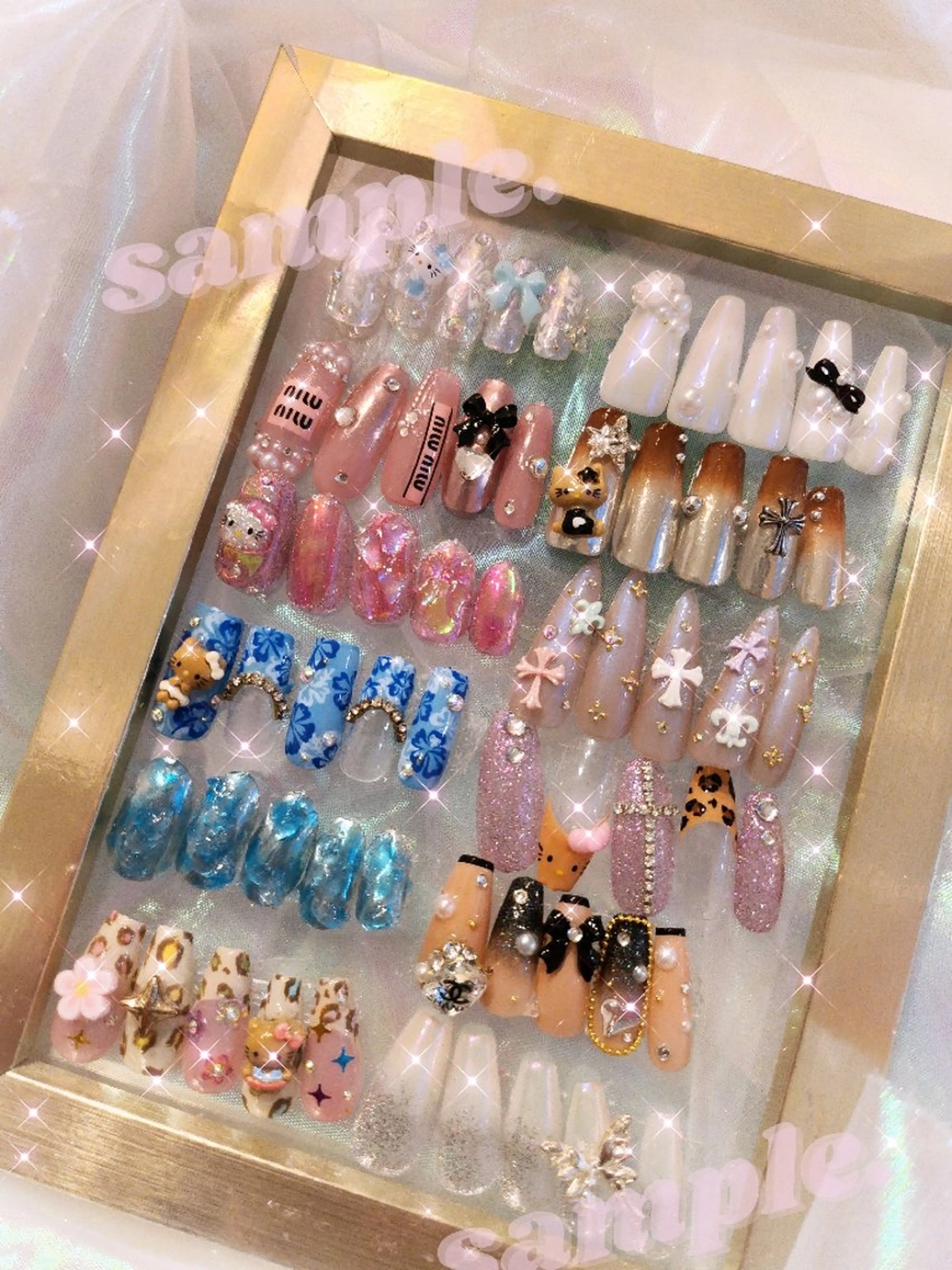 ネイル ハンドネイル 💜bora .のネイルデザイン