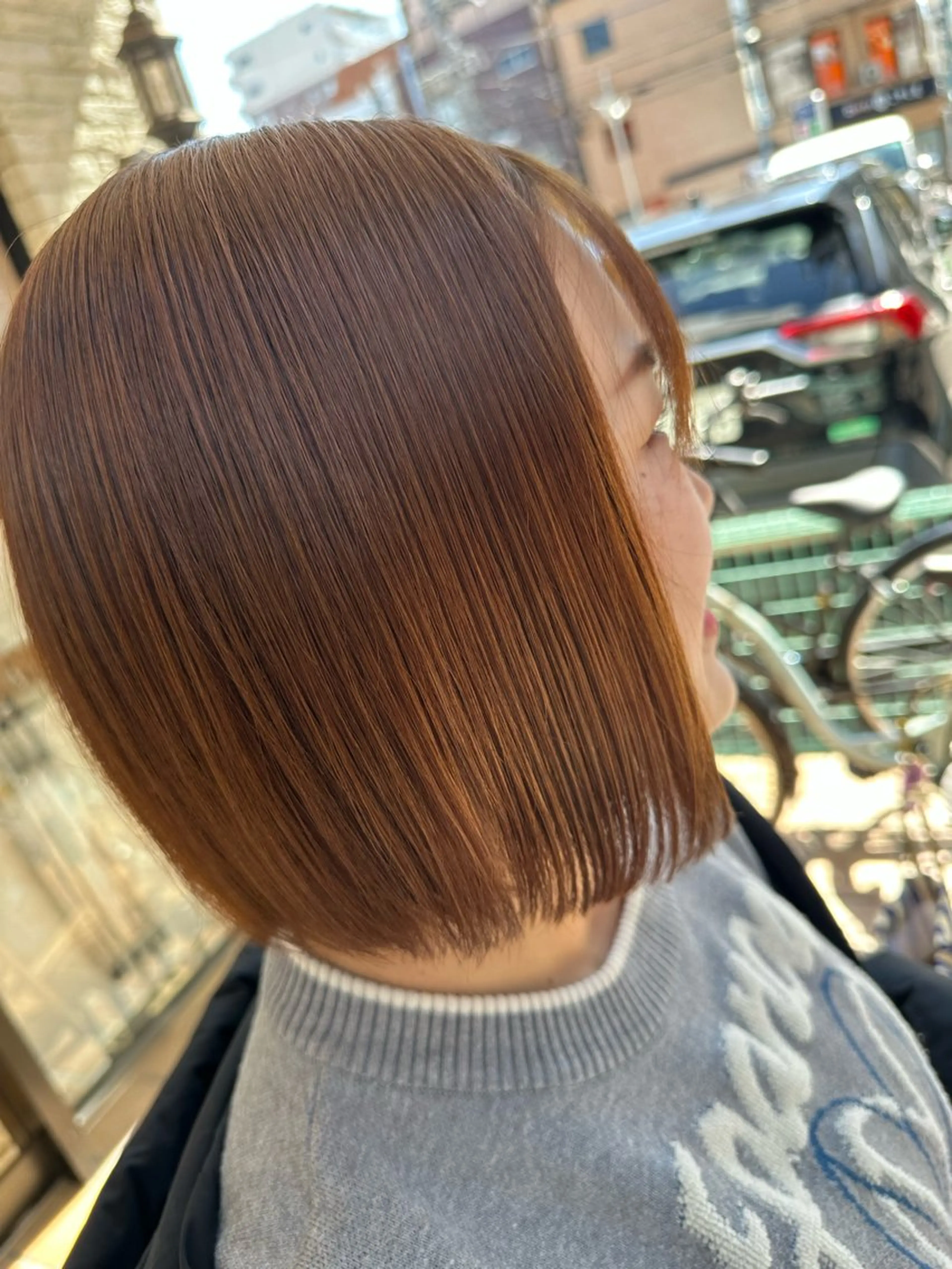 ショート カット ヘアカラー germe ハナのヘアスタイル