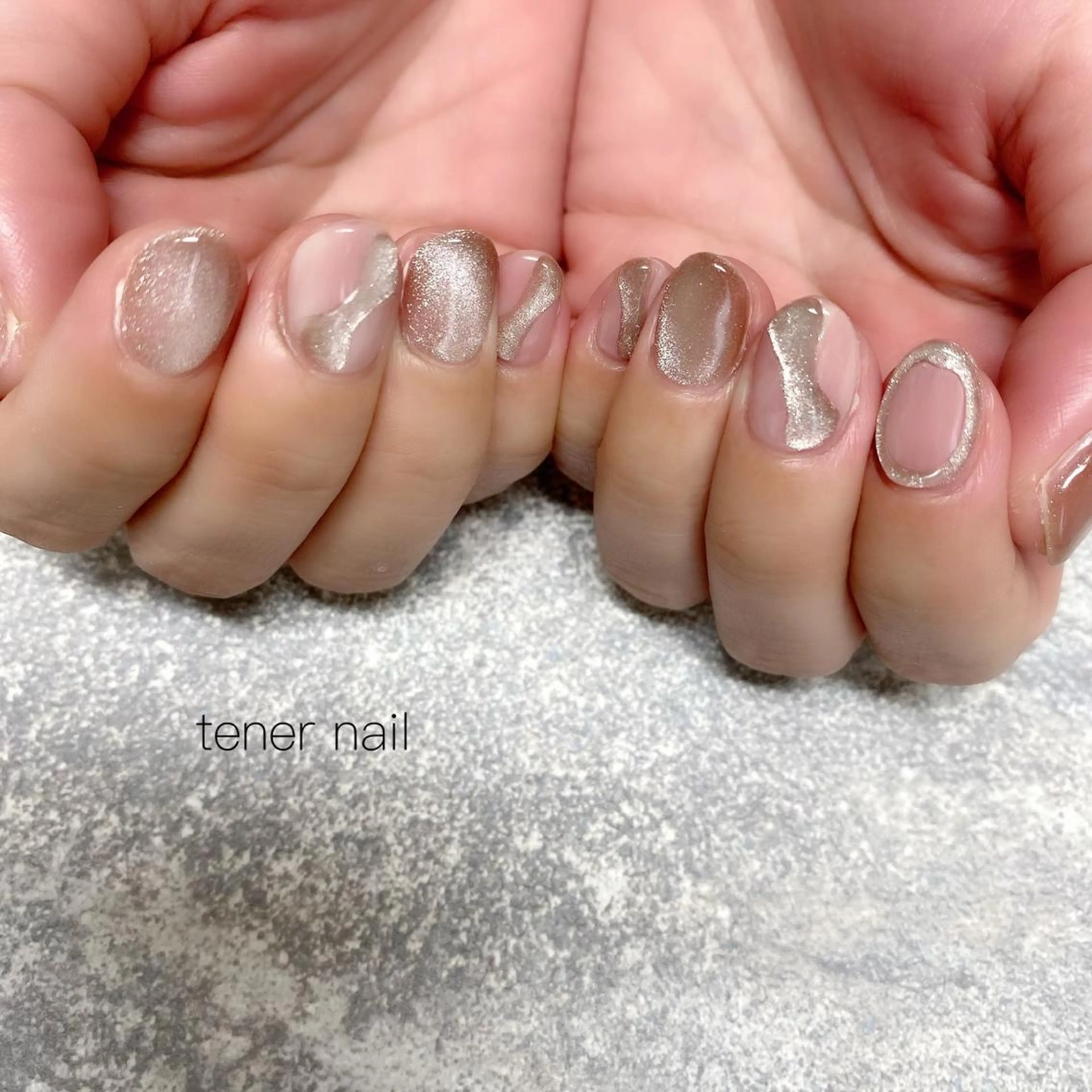 ネイル マグネットネイル テネルネイル tener nailのネイルデザイン