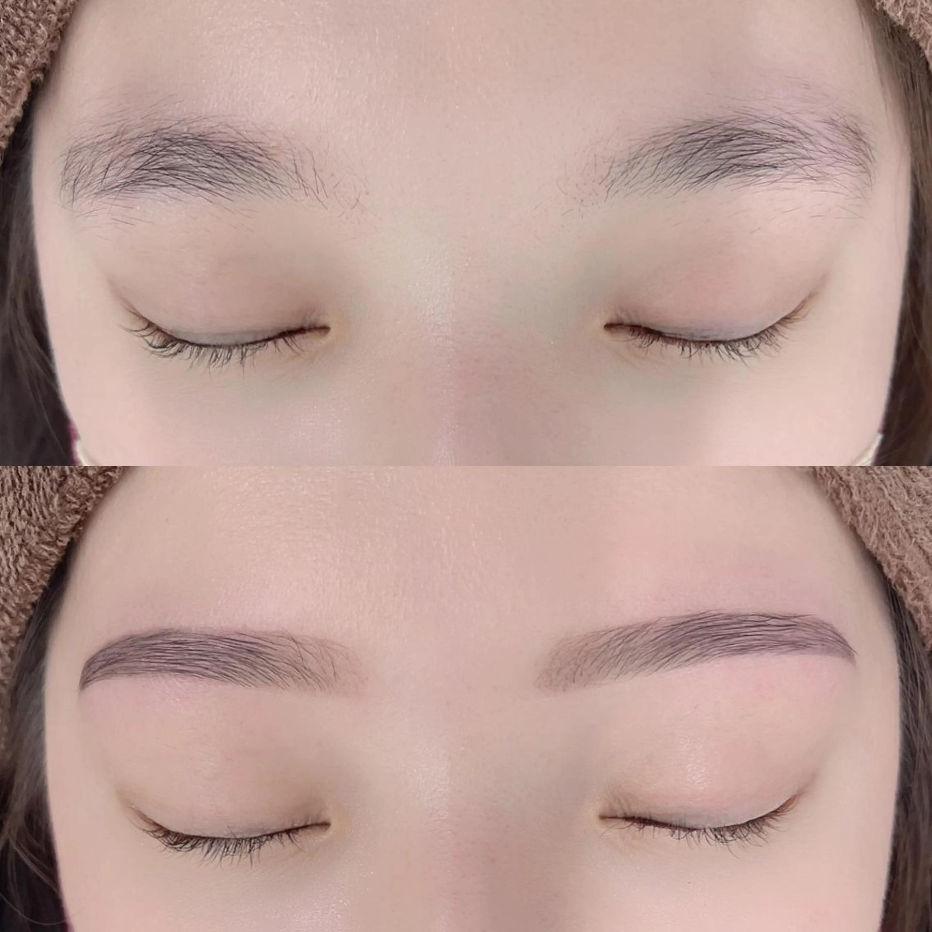 パーマ メンズ アイブロウ BEIGE 金山 🌹RUKAのマツエク・マツパデザイン