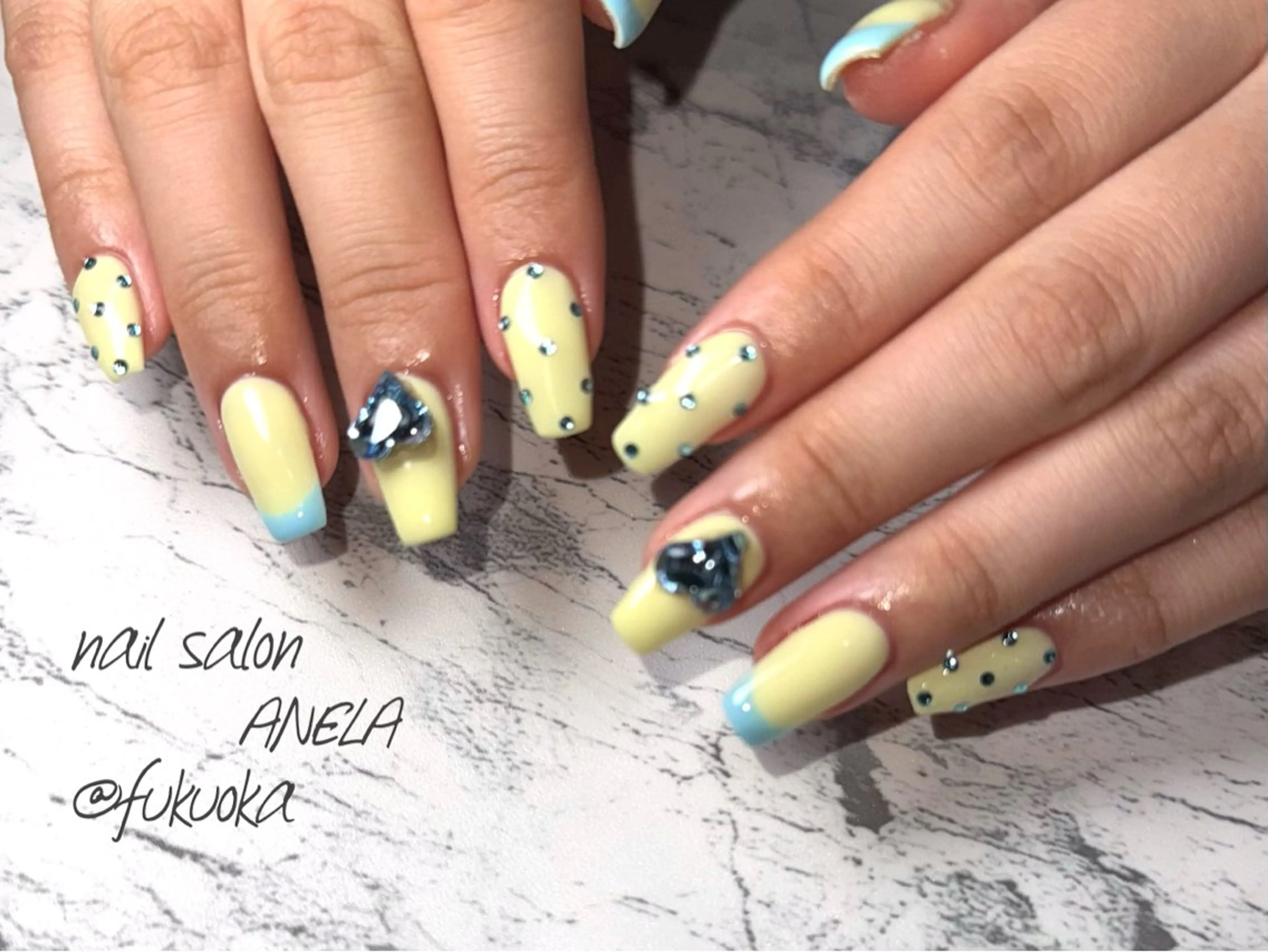 ネイル ハンドネイル nail salon ANELA mayaのネイルデザイン