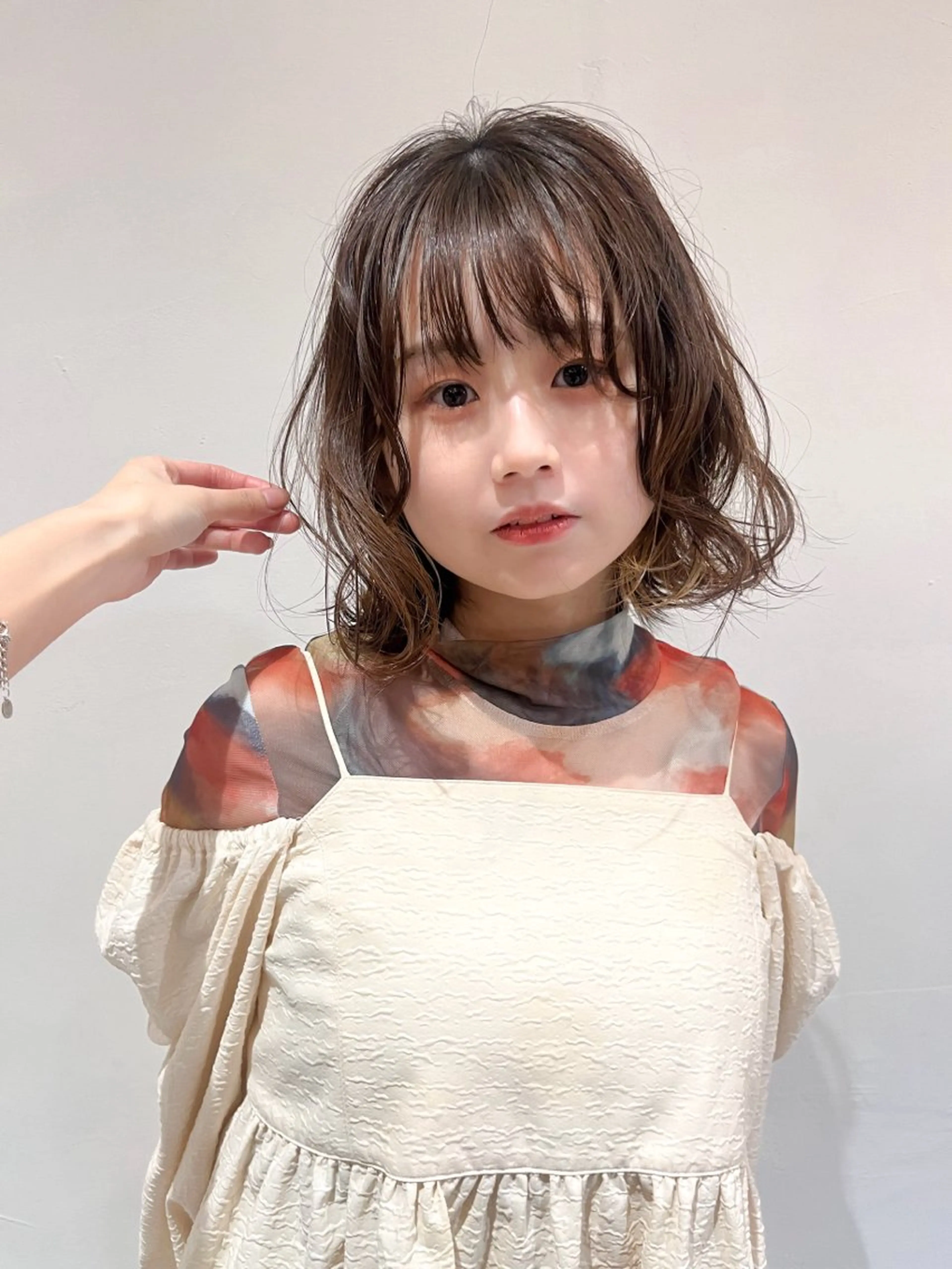 ショート カラー あ あのヘアスタイル