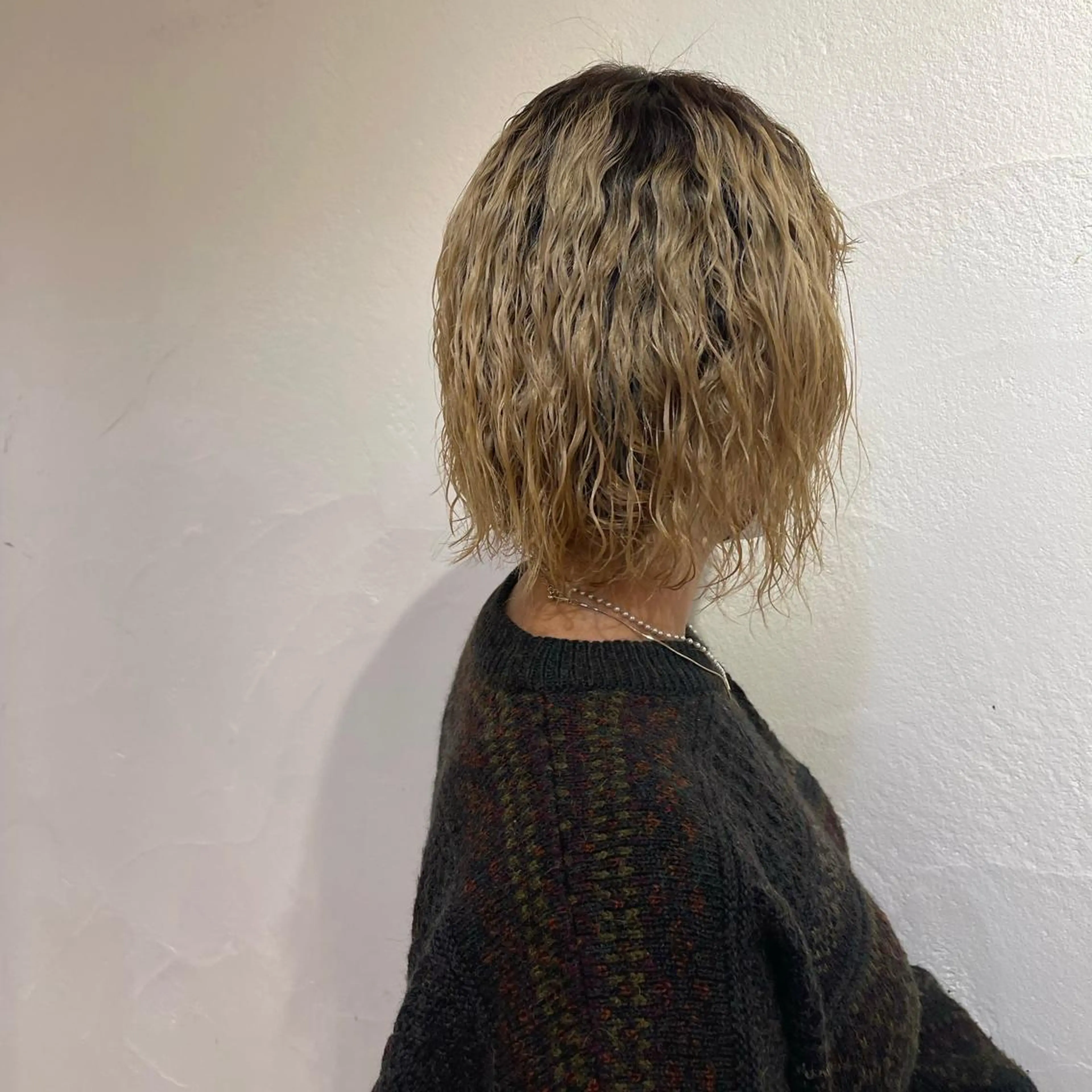 ミディアム パーマ Design Color🐰アユミのヘアスタイル