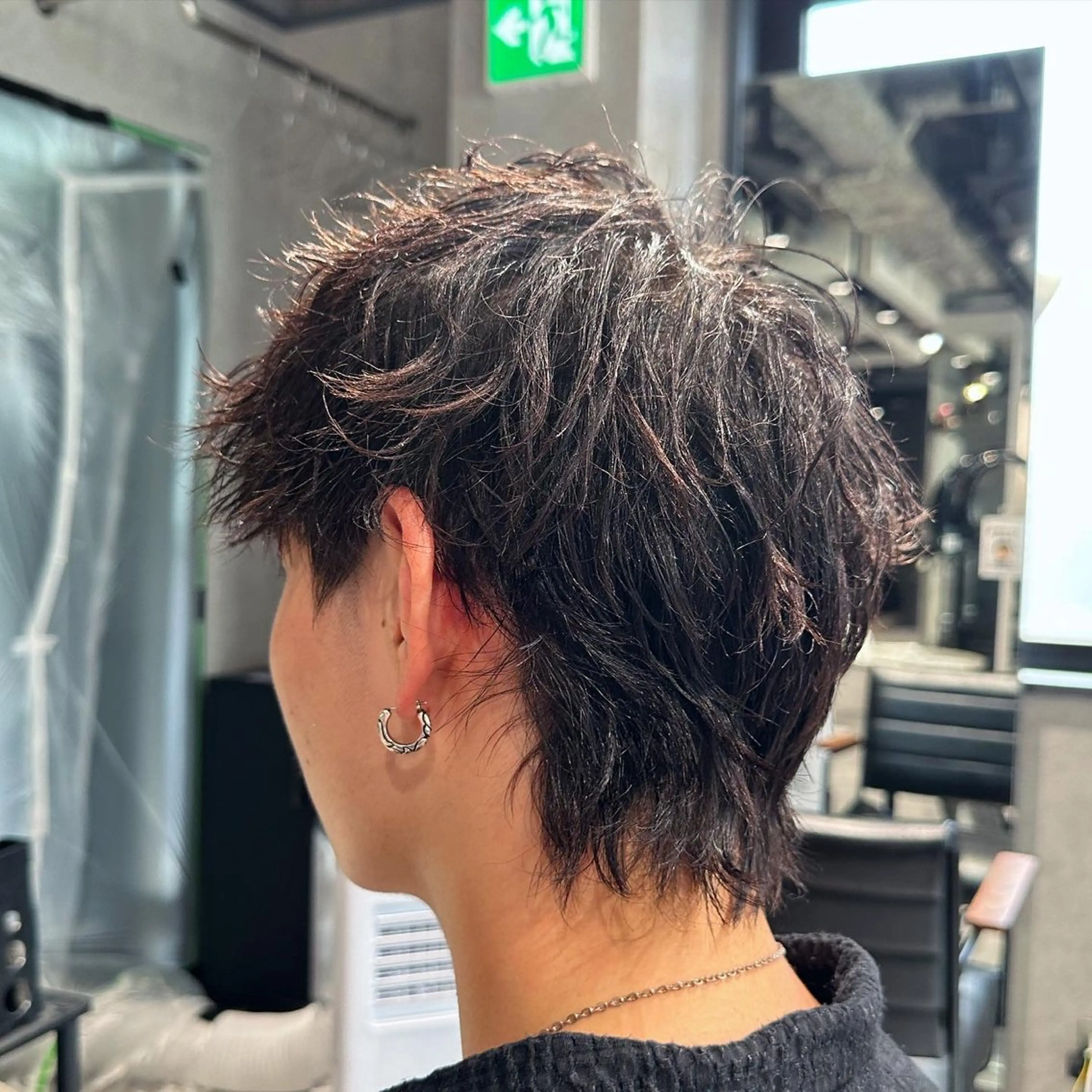 ショート パーマ ヘアアレンジ メンズ メンズヘア静岡 ✂︎Ryuheiのヘアスタイル