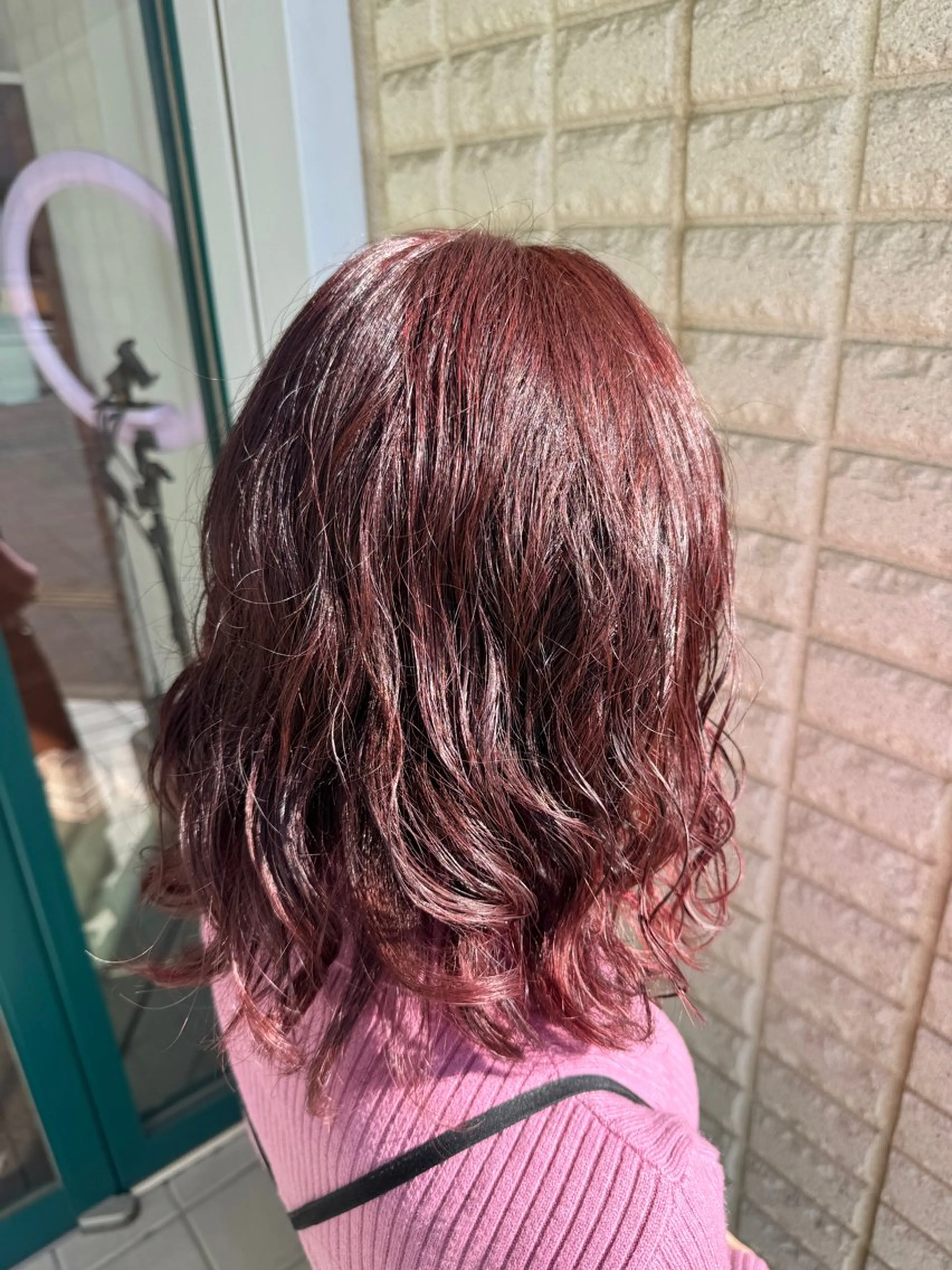 セミロング カラー 大塚 しおりのヘアスタイル