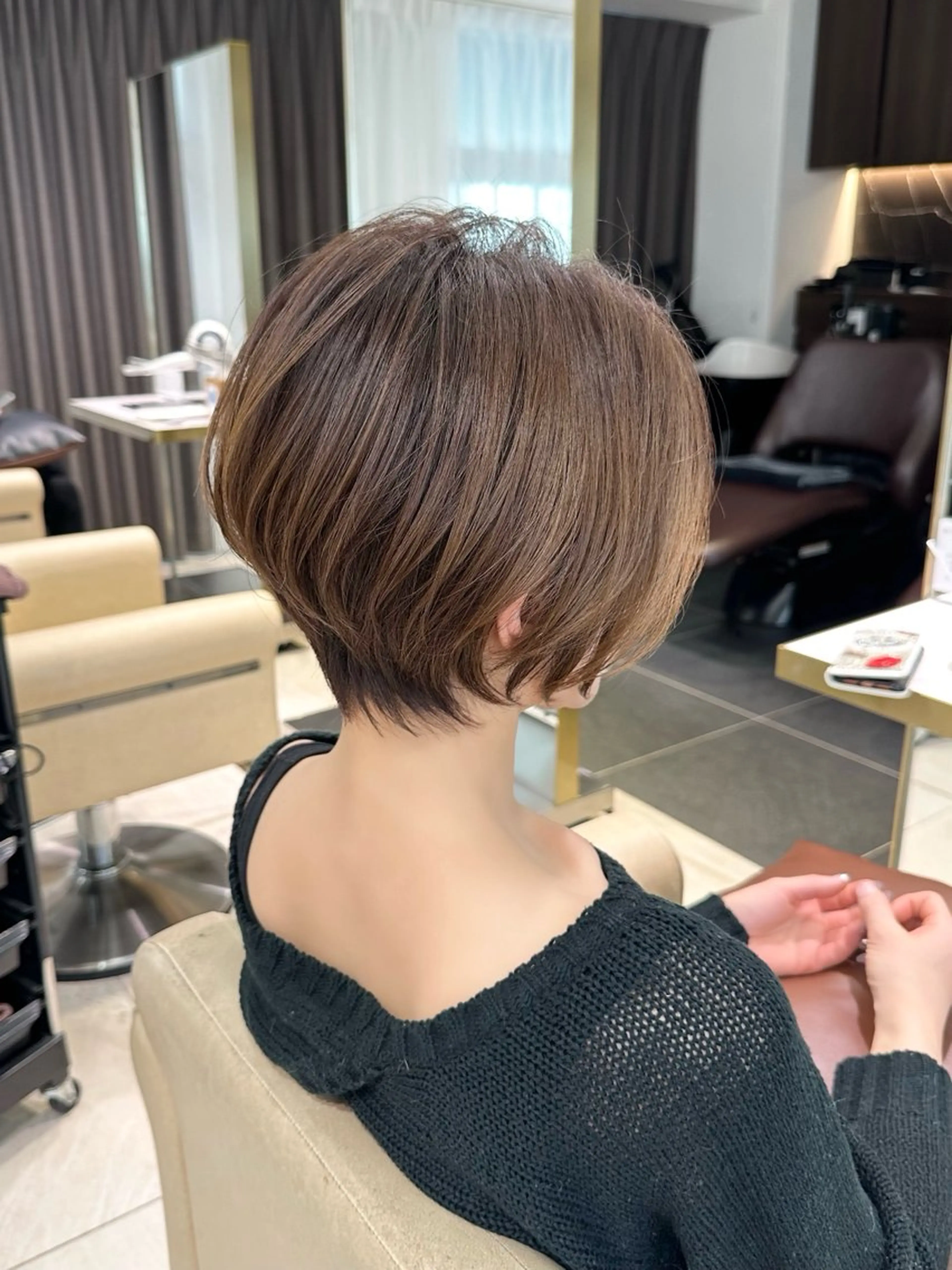 ショート くびれヘア ショートヘア ✨大人ショート特化 /カットモデル/銀座のヘアスタイル