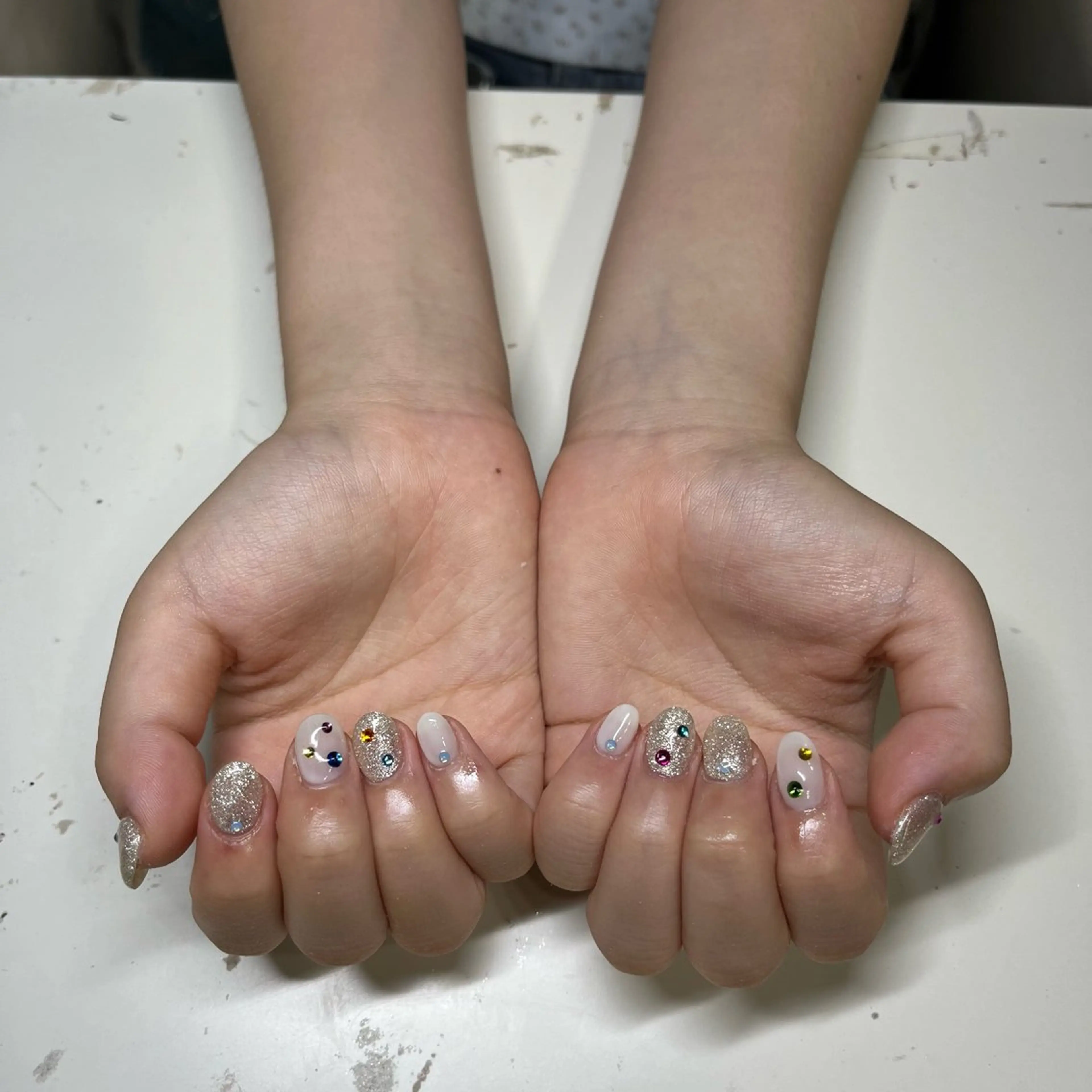 ネイル ハンドネイル IROHA nail Ami🐊🎀のネイルデザイン