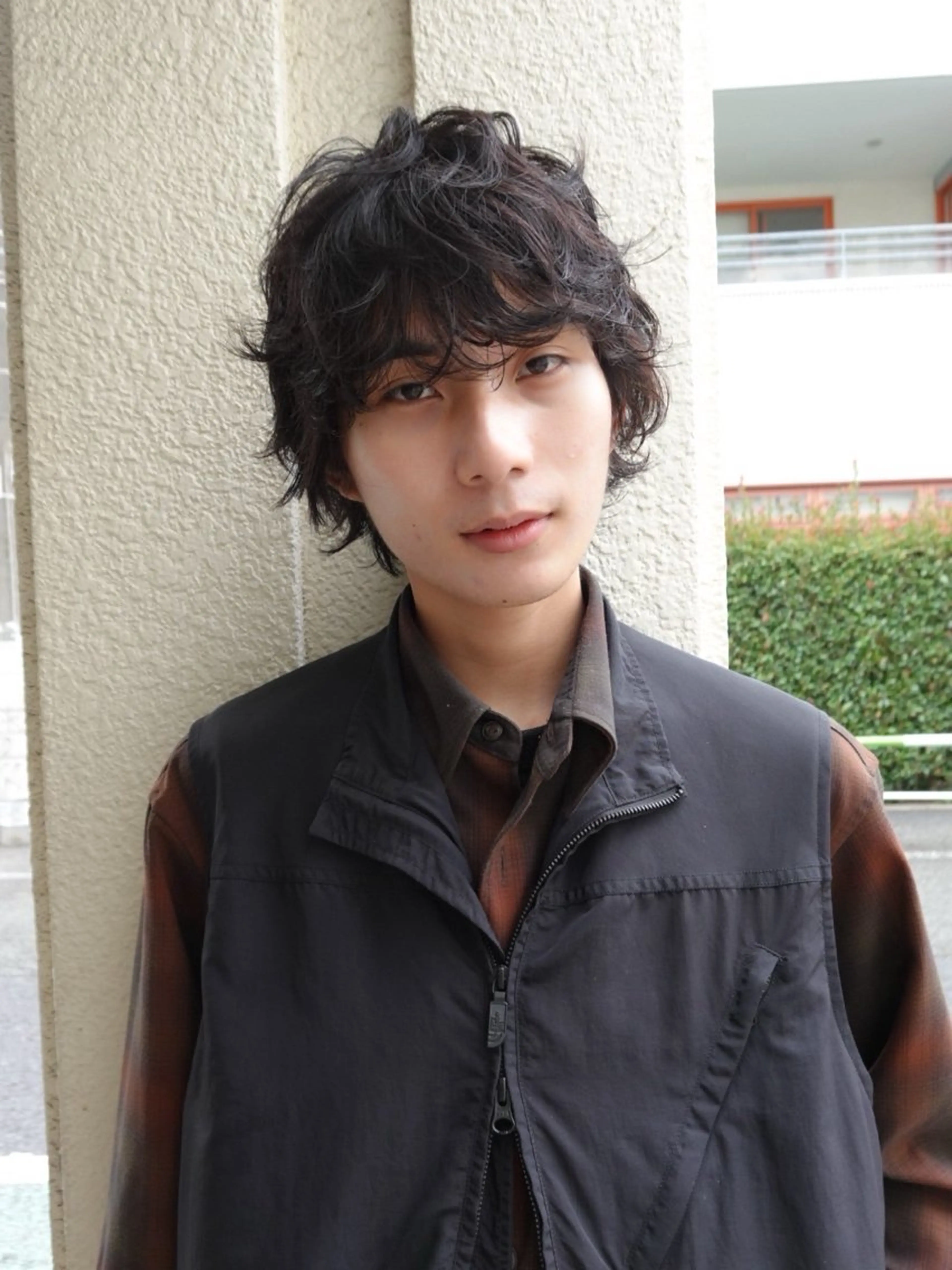 ショート パーマ メンズ ショートボブ メンズブリーチ フェードカット メンズハイライト メンズインナーカラー カット CEINE【セーヌ】 三軒茶屋のヘアスタイル