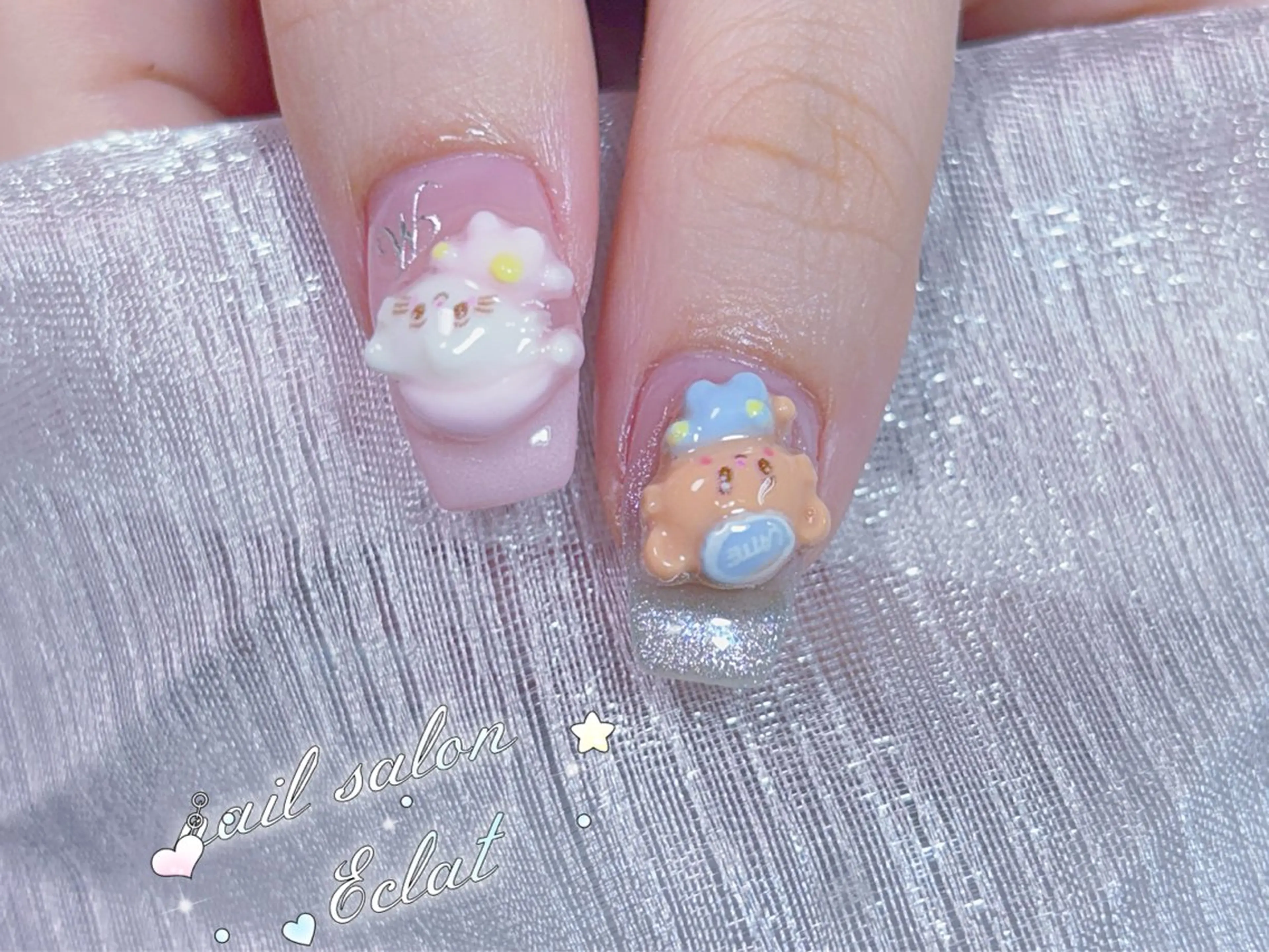 ネイル ネイルサロンエクラ 🫧Shizukaのネイルデザイン