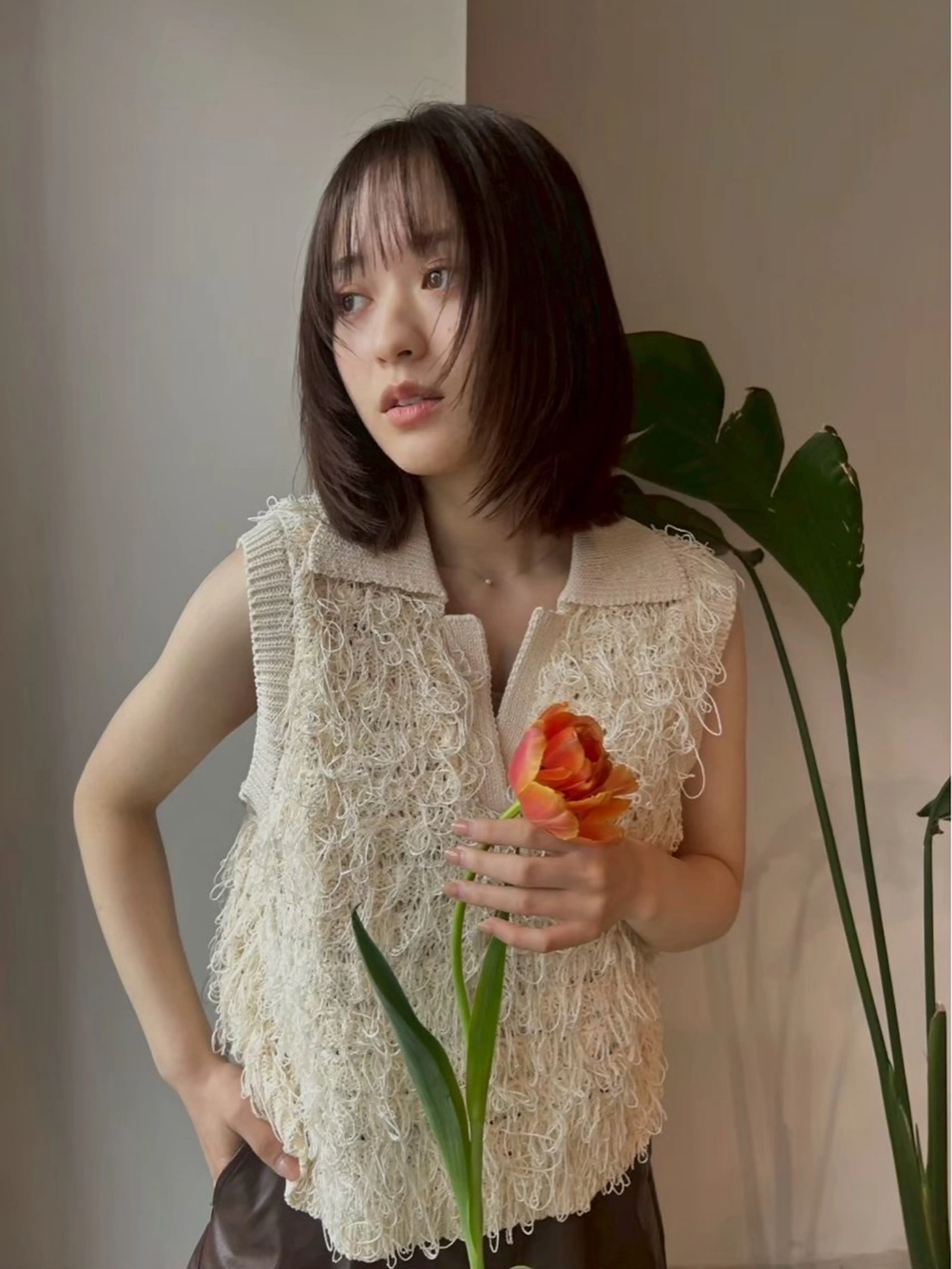 ロング 暖色カラー🌺／ 髪質改善🌿／ゆうかのヘアスタイル