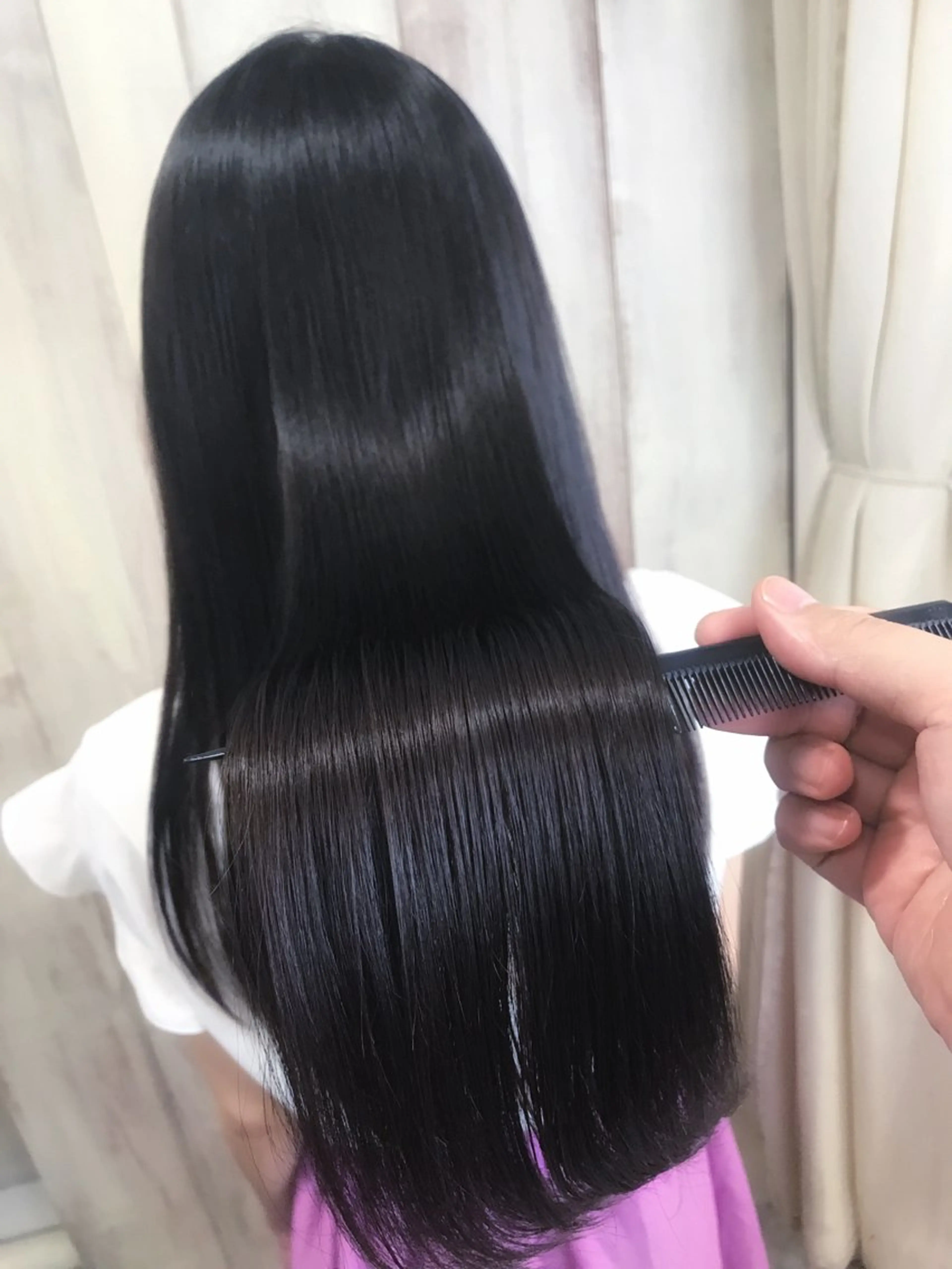 ロング カラー パーマ AnFye forprcoのヘアスタイル