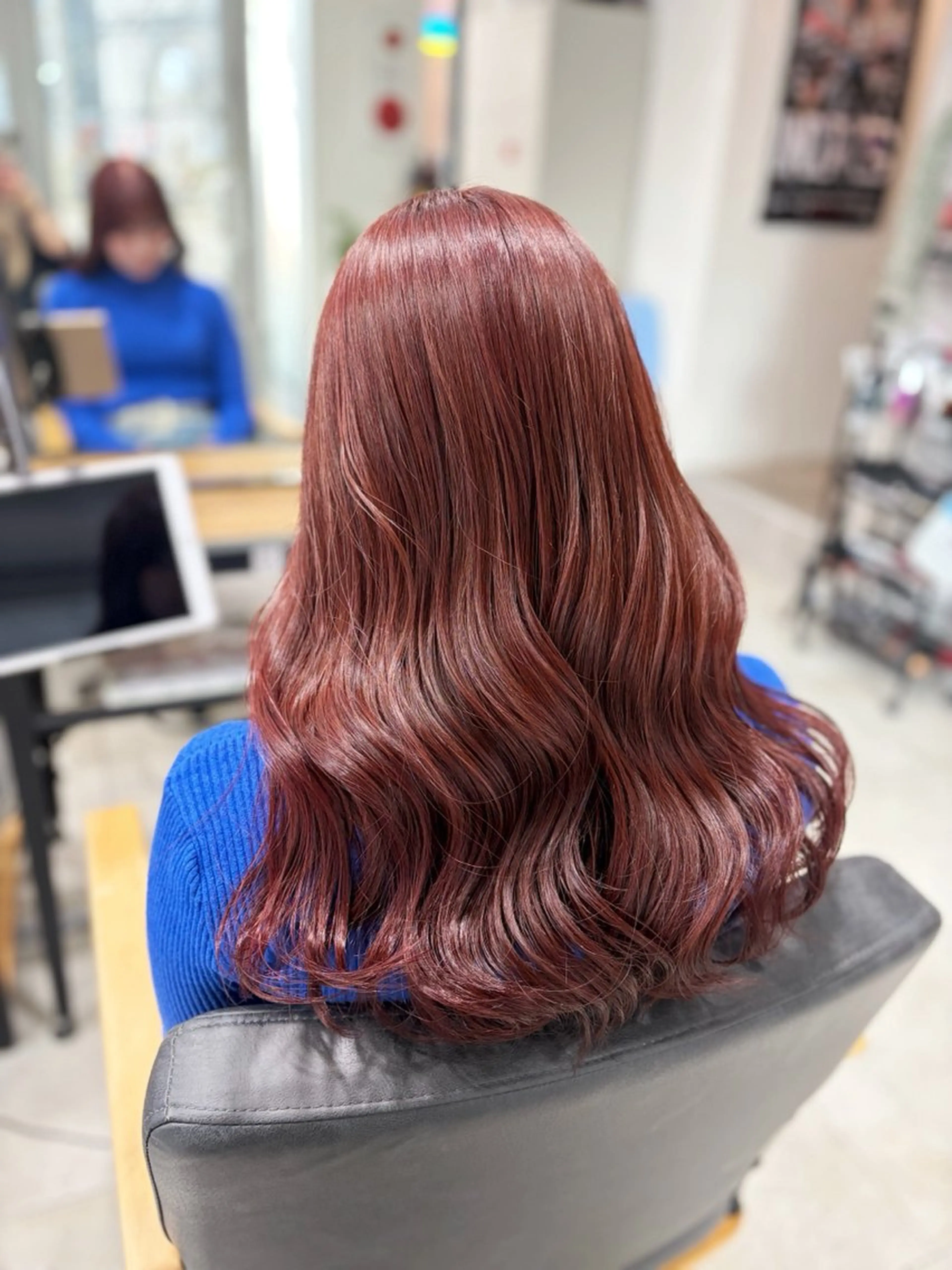 ブリーチなしダブルカラーの写真