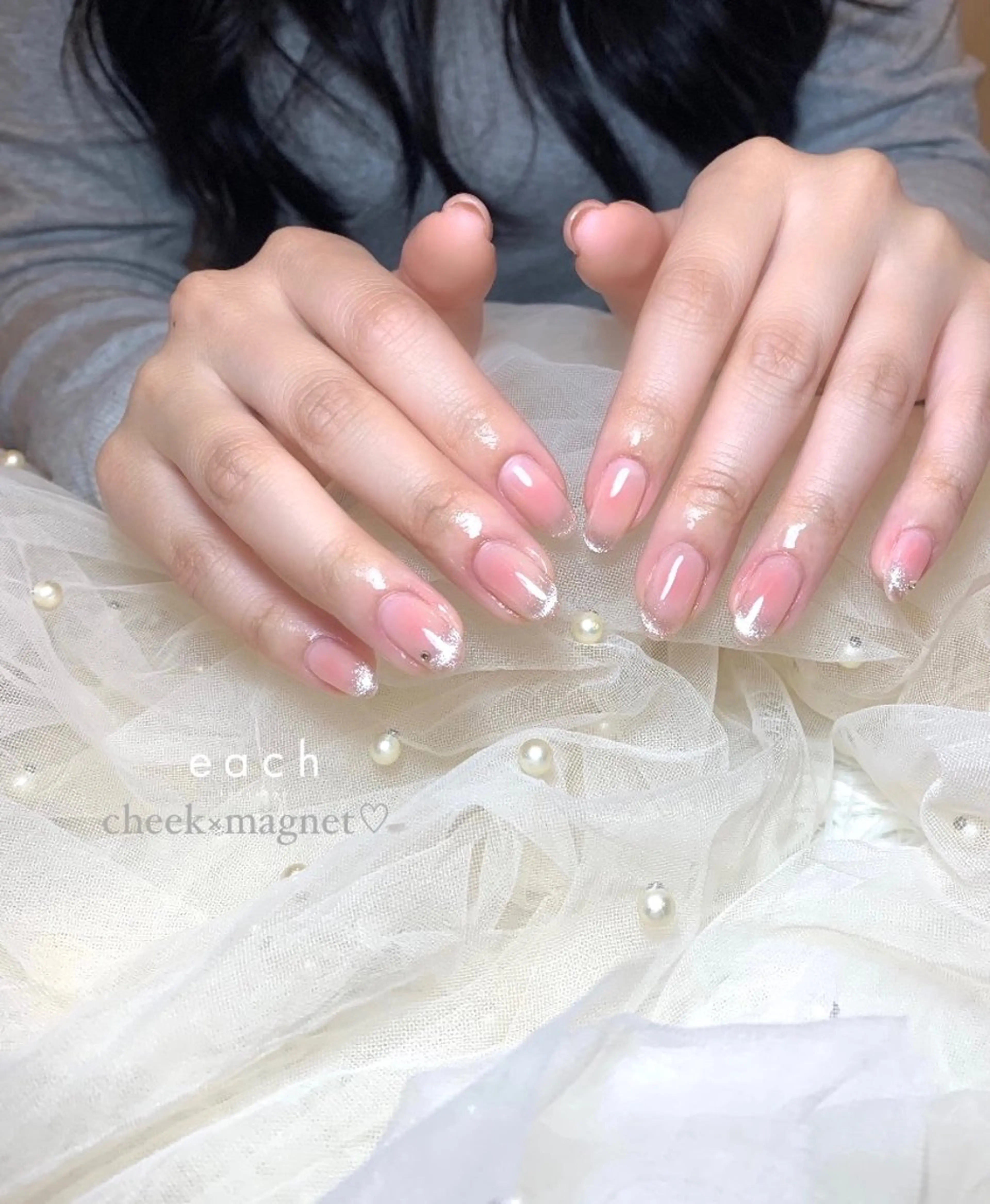 ネイル マグネットネイル each Hibikiのネイルデザイン