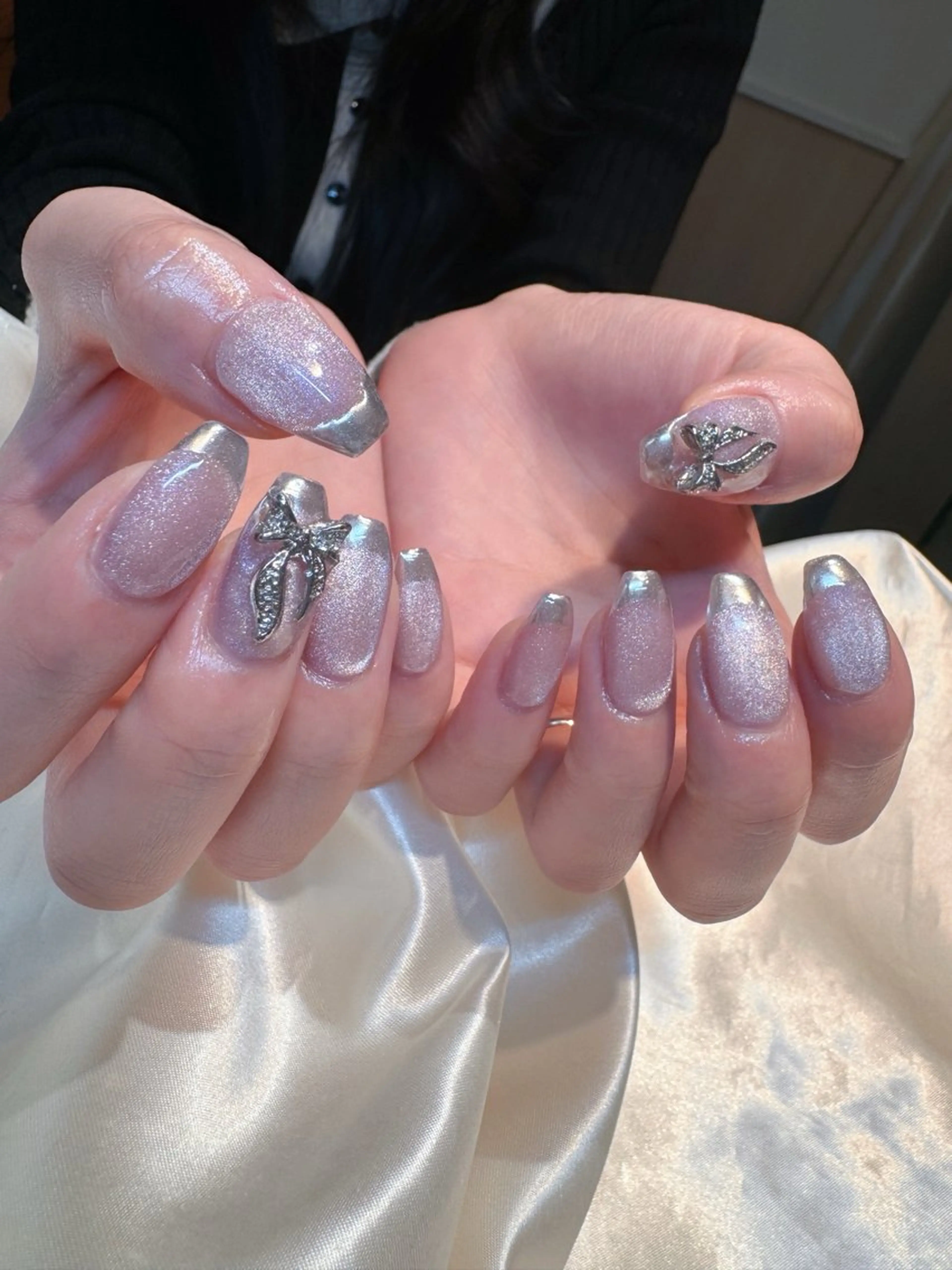 ネイル ハンドネイル 𝐘𝐔𝐊𝐈 💖のネイルデザイン