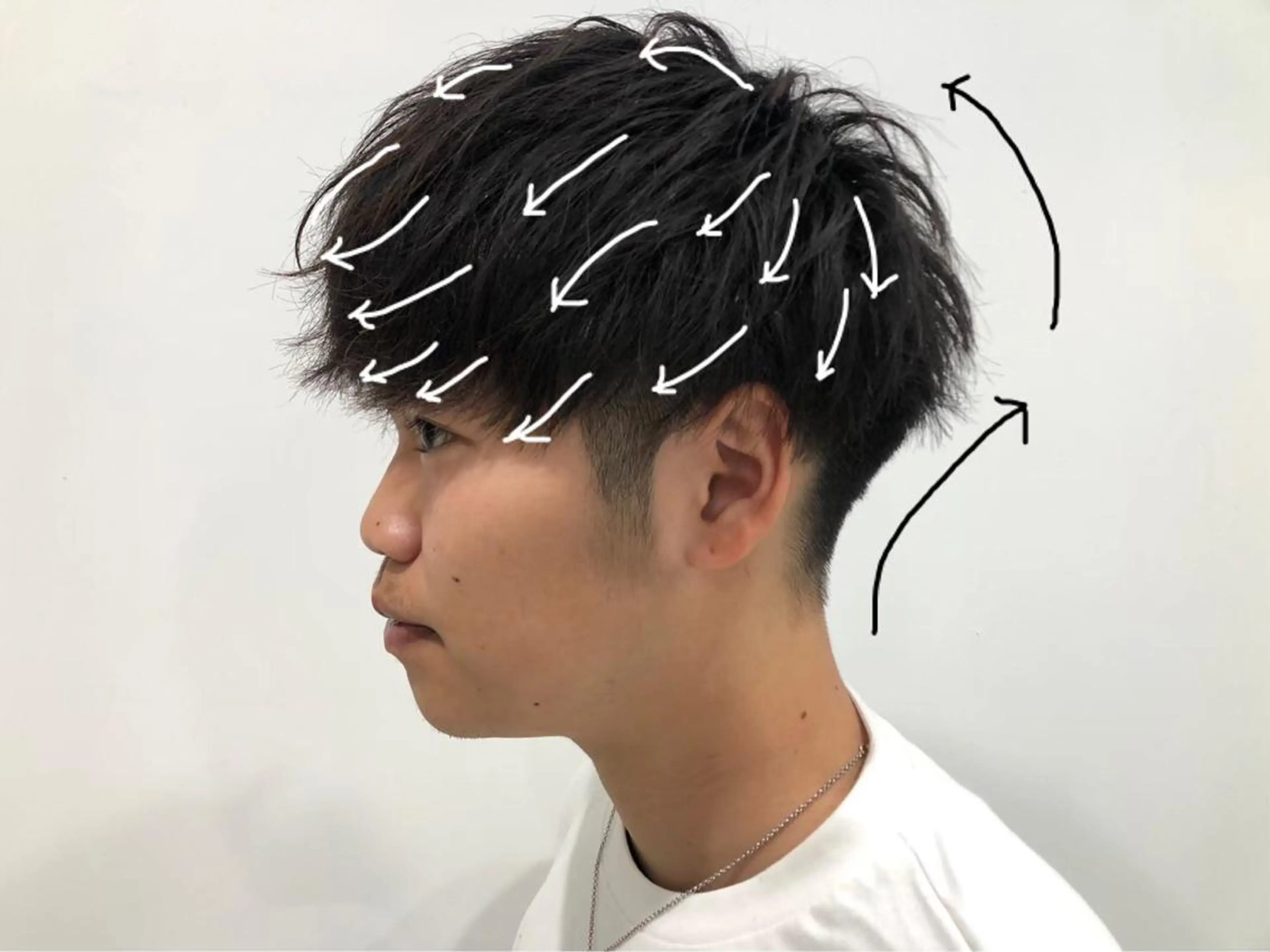 ミディアム カラー ヘアアレンジ メンズ ✨【公式】渋谷メンズ サロン BLUCK✨のヘアスタイル