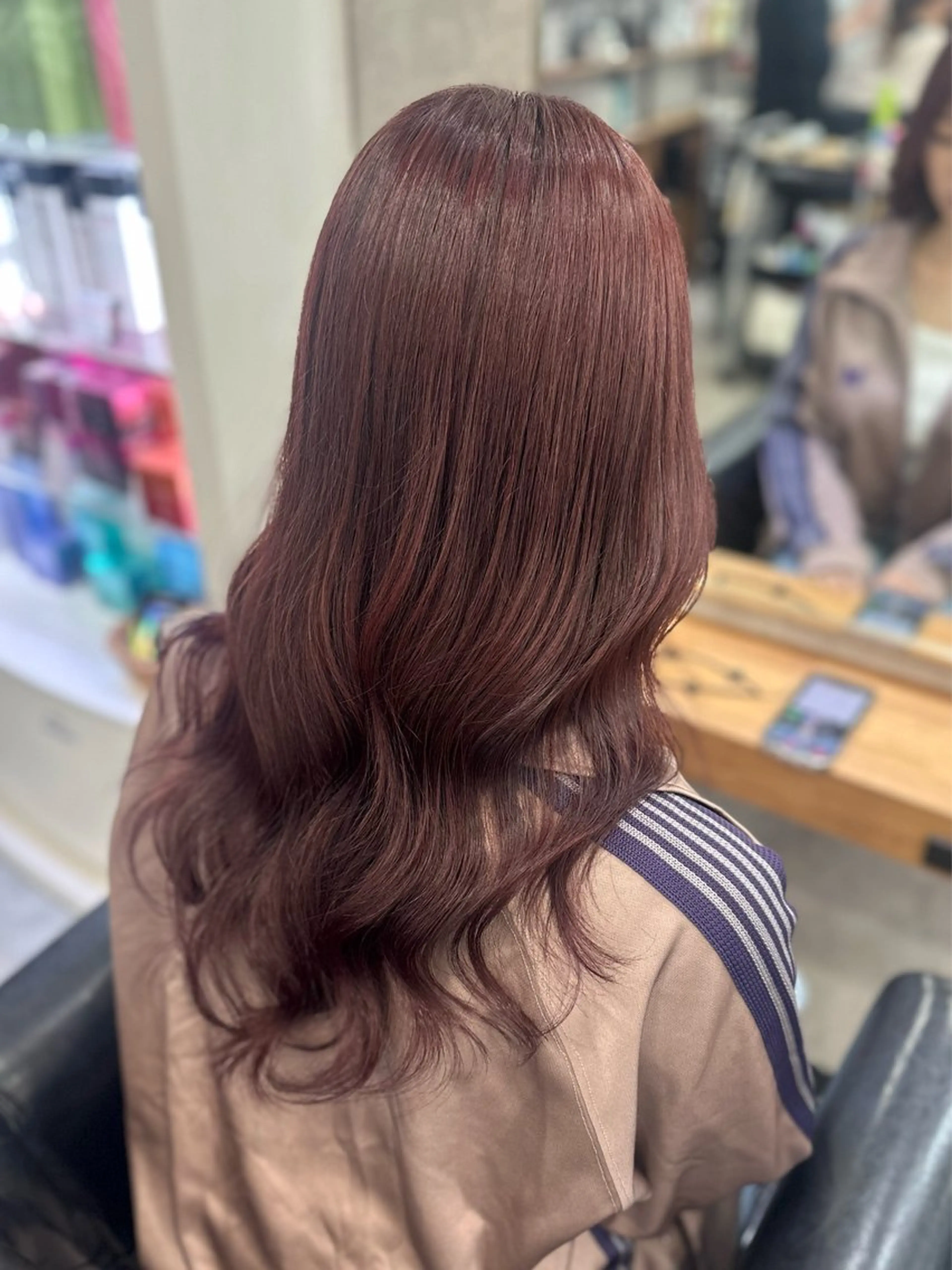 ロング MOURI CHISATOのヘアスタイル