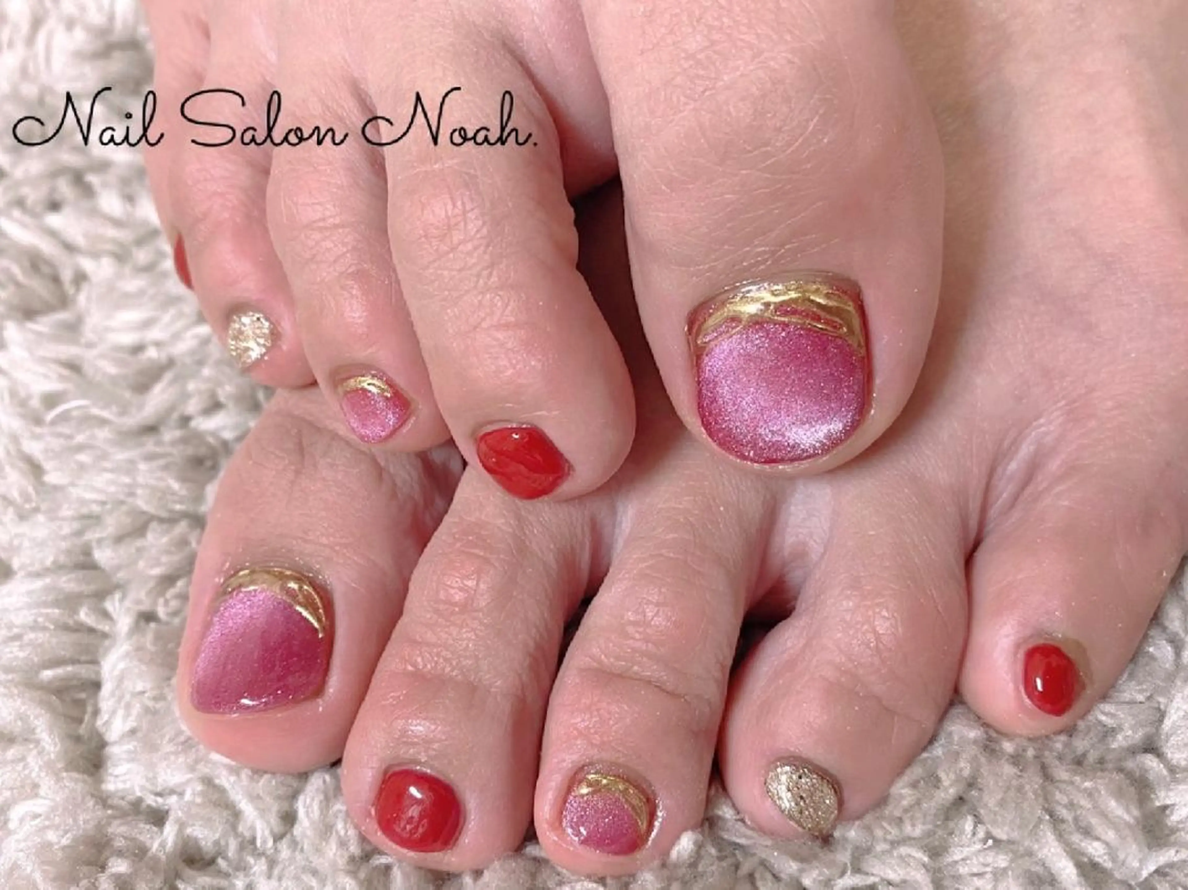 ネイル フットネイル Nail Salon Noah所属・Nail Salon Noah.のネイルデザイン