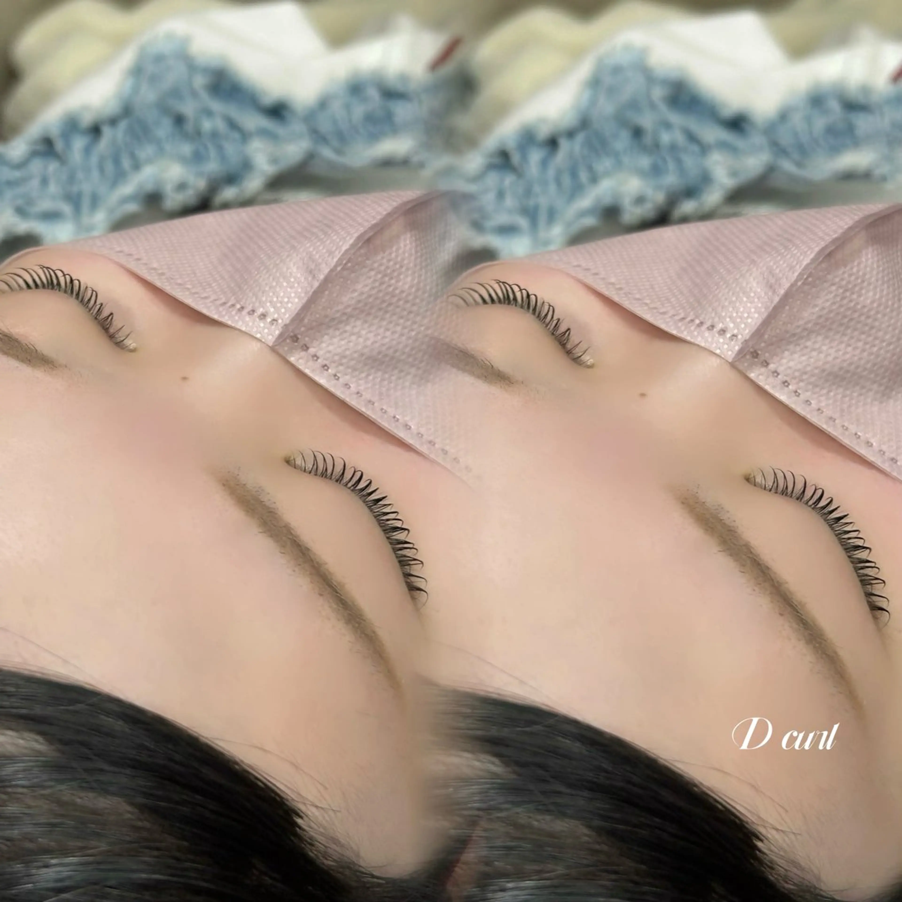 マツエク・マツパ Dカール 一重×まつ毛パーマ マツパ 飯塚 紗羽のマツエク・マツパデザイン