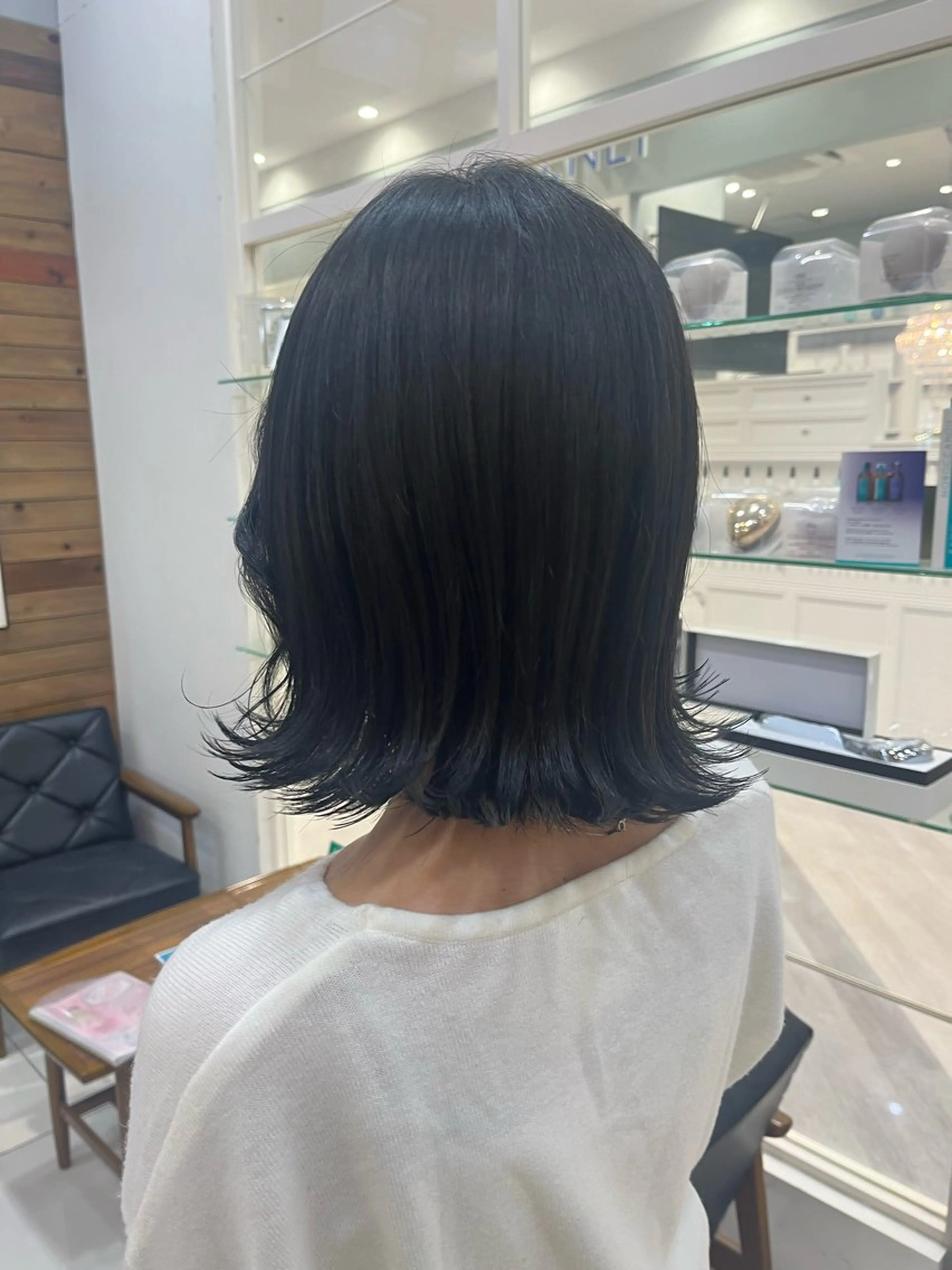 ミディアム カラー ヘアアレンジ 裾カラー/Aya🥀のヘアスタイル