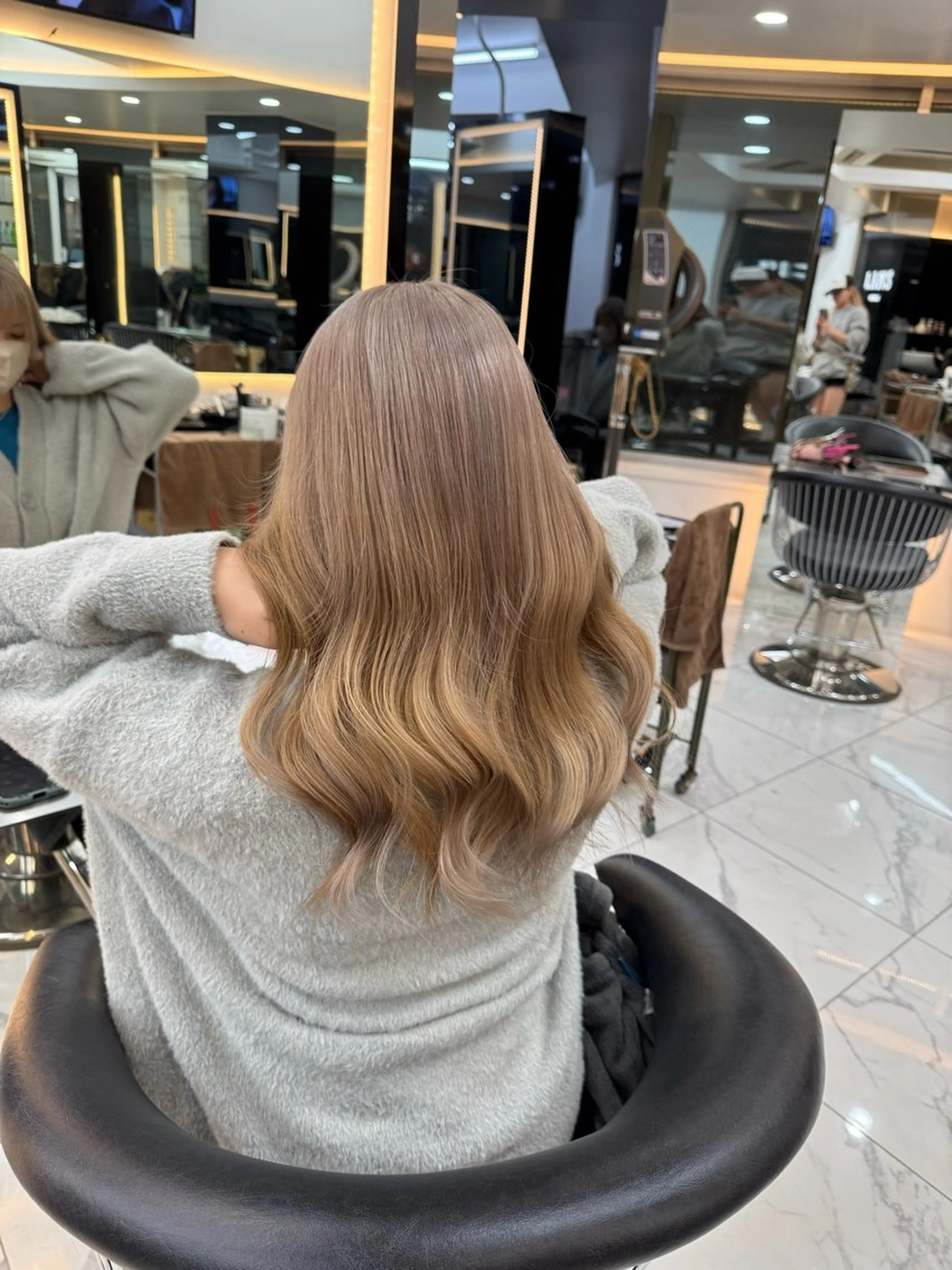 ロング カラー Lapis渋谷本店 Rikoのヘアスタイル
