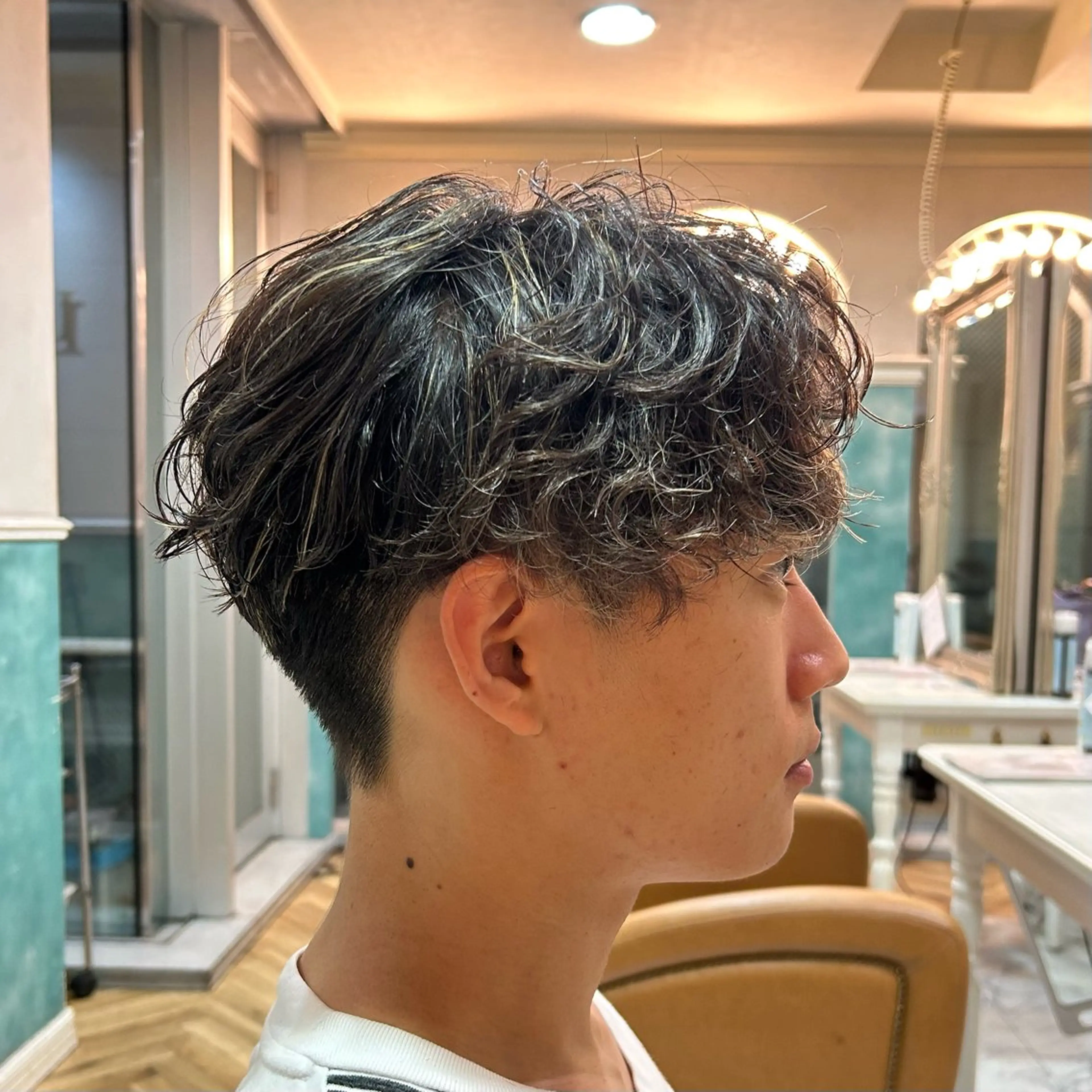 メンズ 池袋/韓国メンズヘア ❤️💙軸丸みうのヘアスタイル