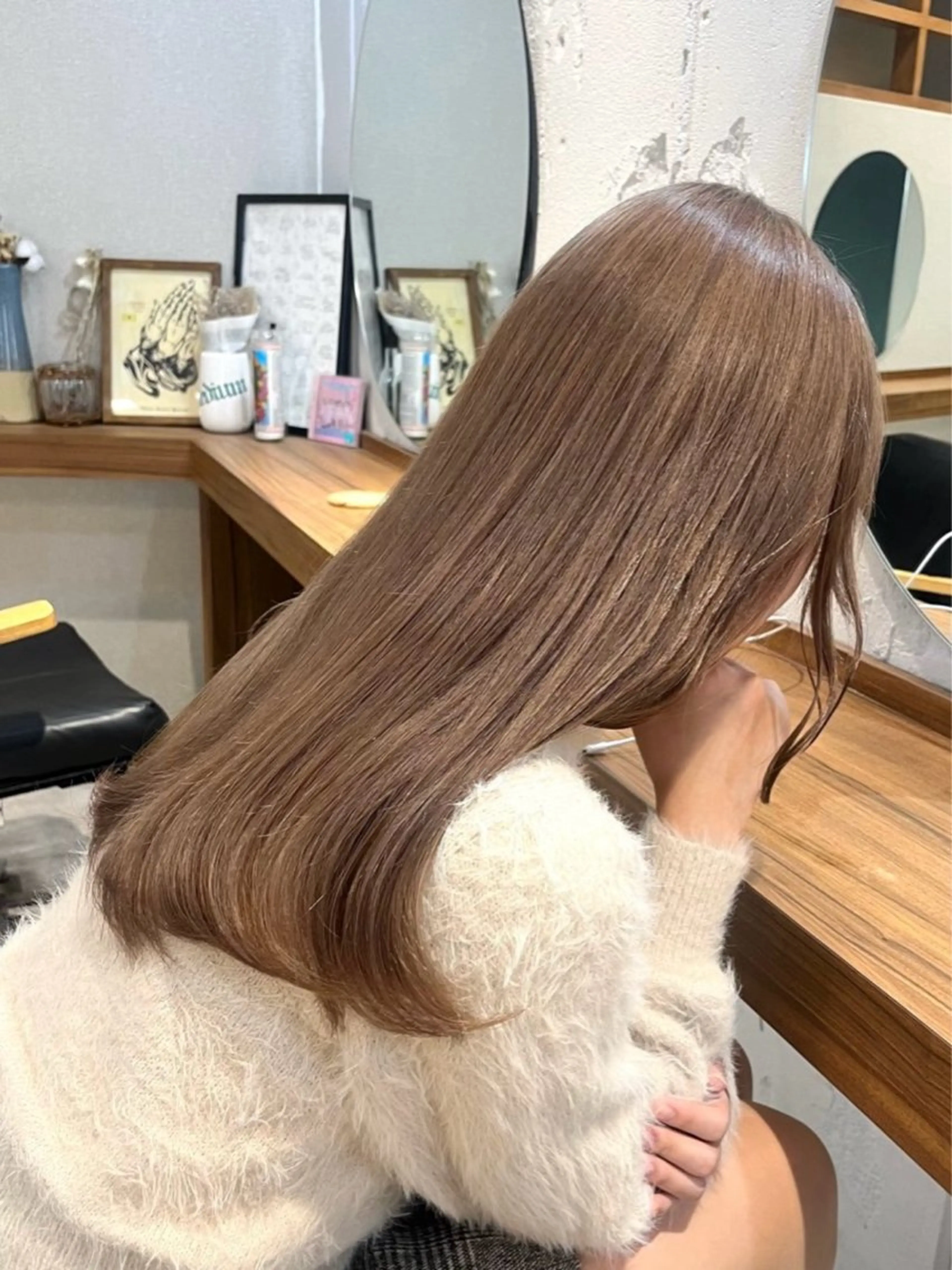 ロング カラー カット ヘアカラー トリートメント 🌈山口摩七斗 /レイヤー/ブリーチのヘアスタイル