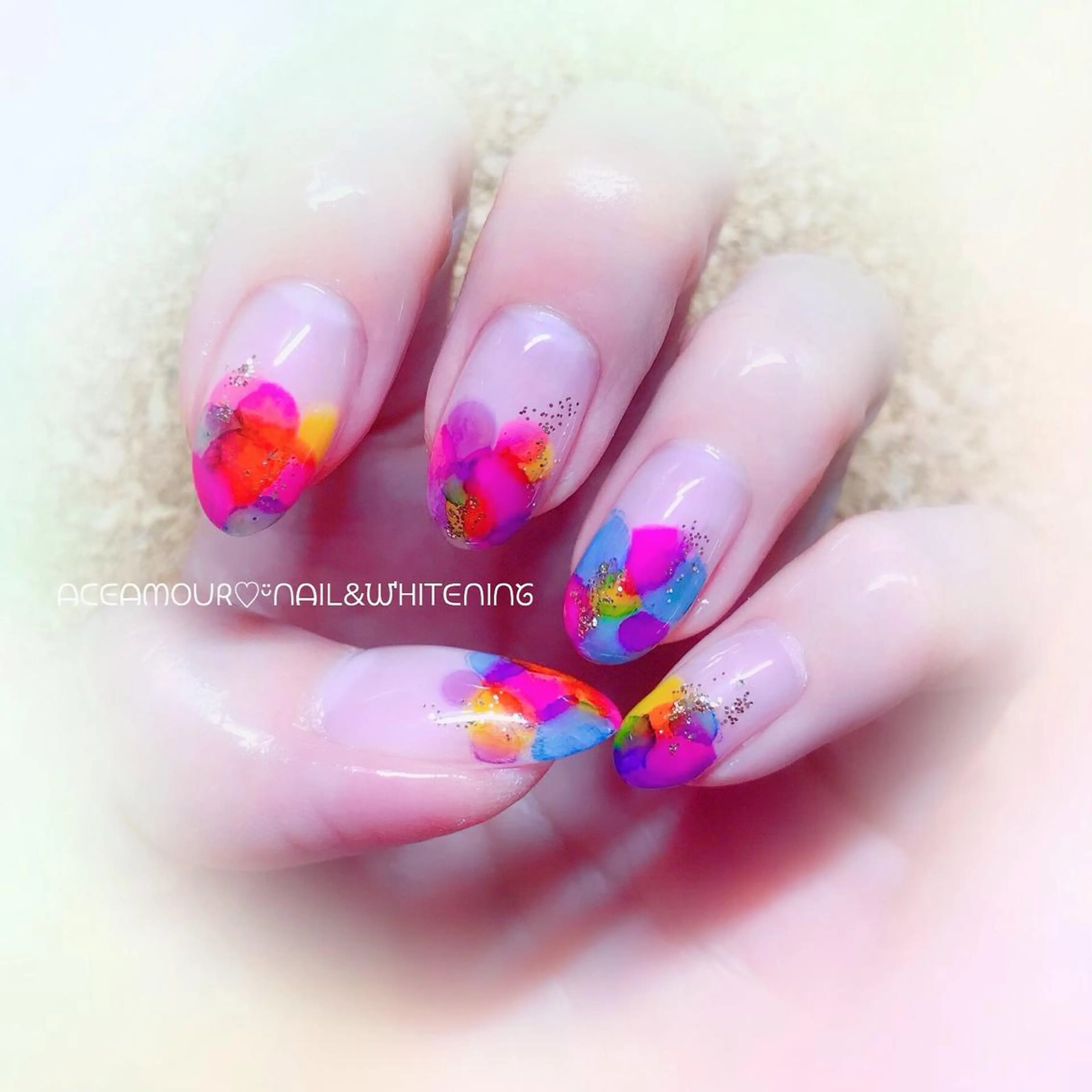 ネイル ネイル/耳つぼ /新ホワイトニングのネイルデザイン