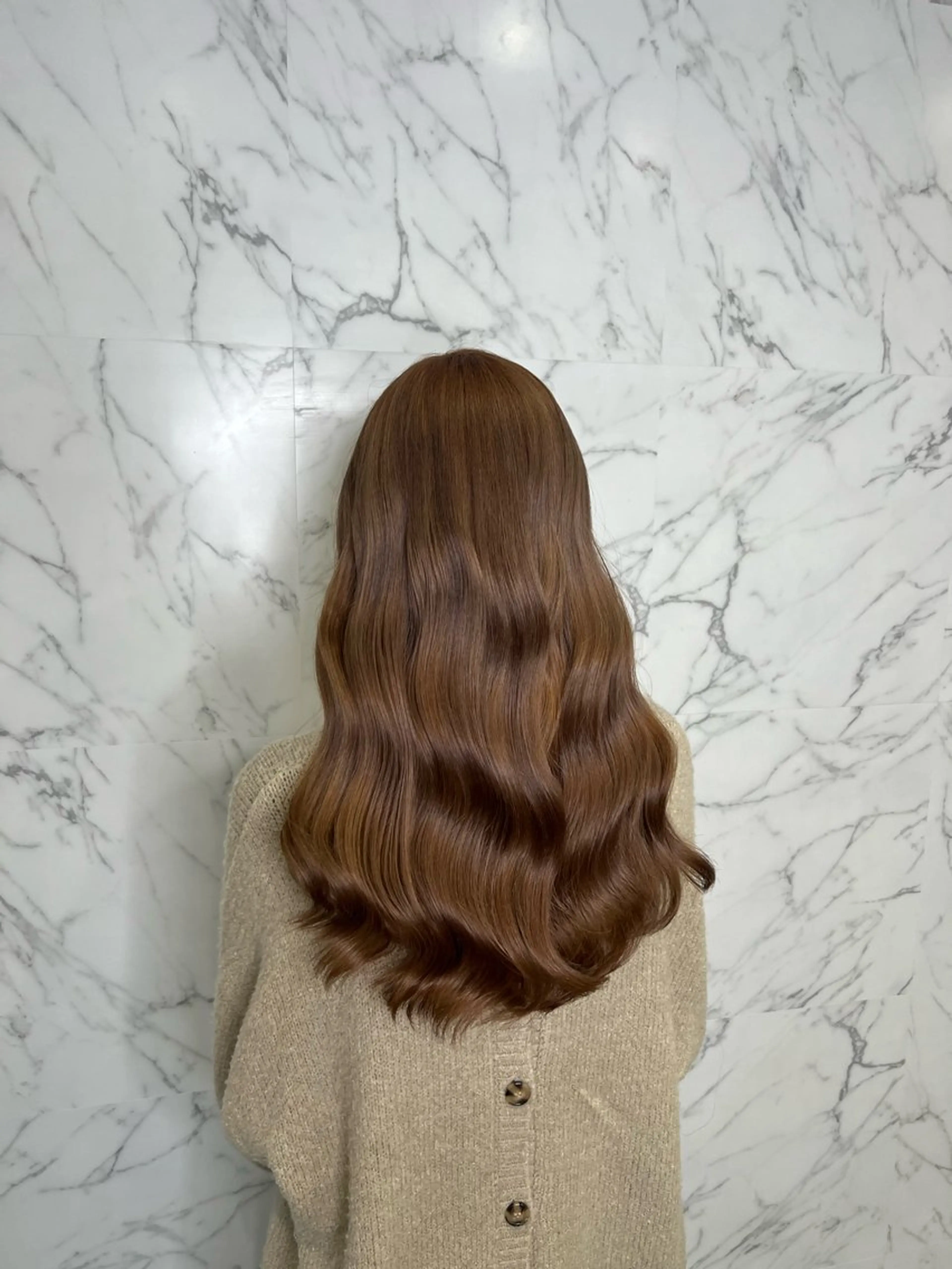 ロング カット ヘアカラー トリートメント 秋葉原　柏木絢汰 ✨当日予約okのヘアスタイル