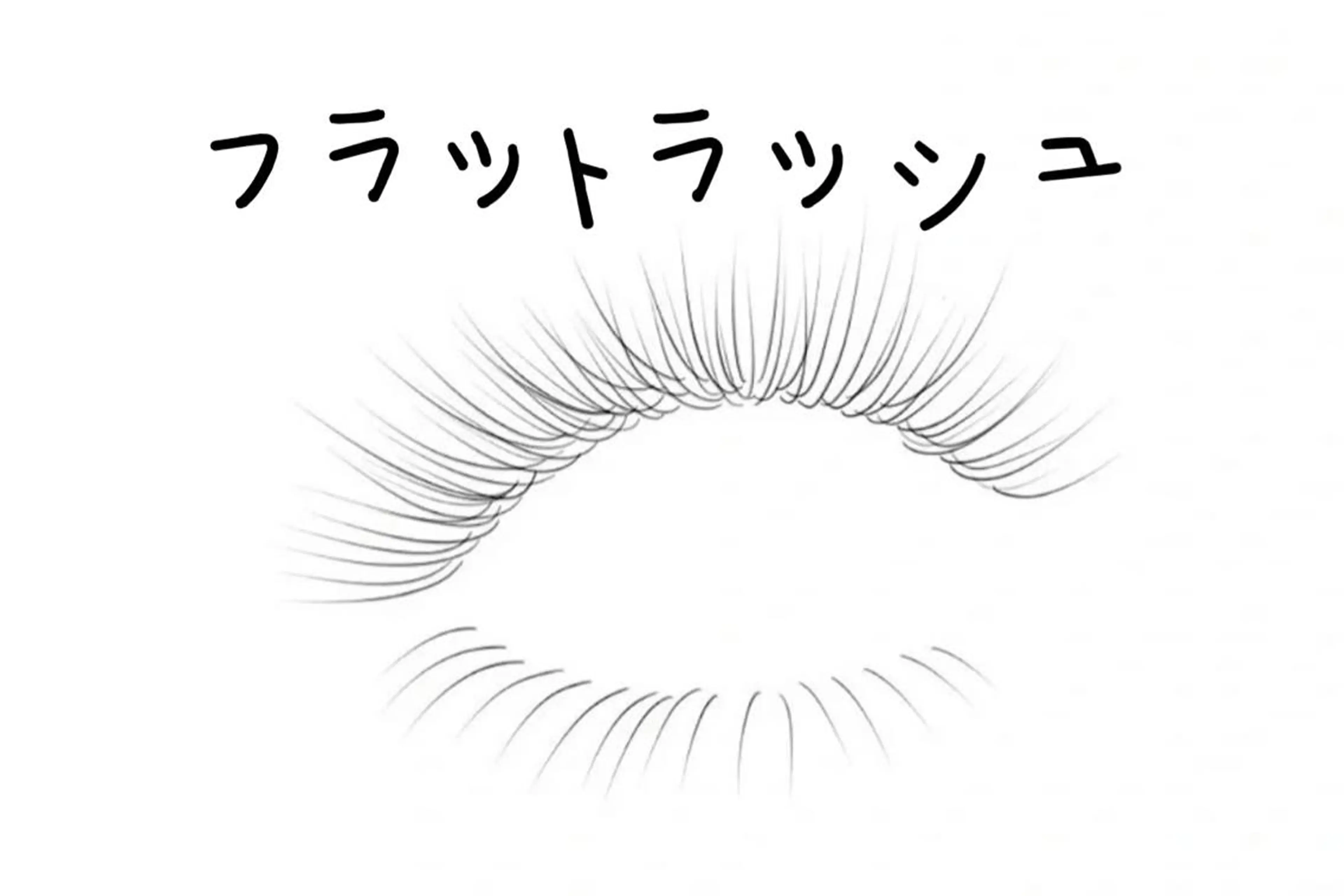 💕【新規オフ込み】 🌈フラットラッシュ上120本➕下付け放題5980円、 2回目〜6480円の写真