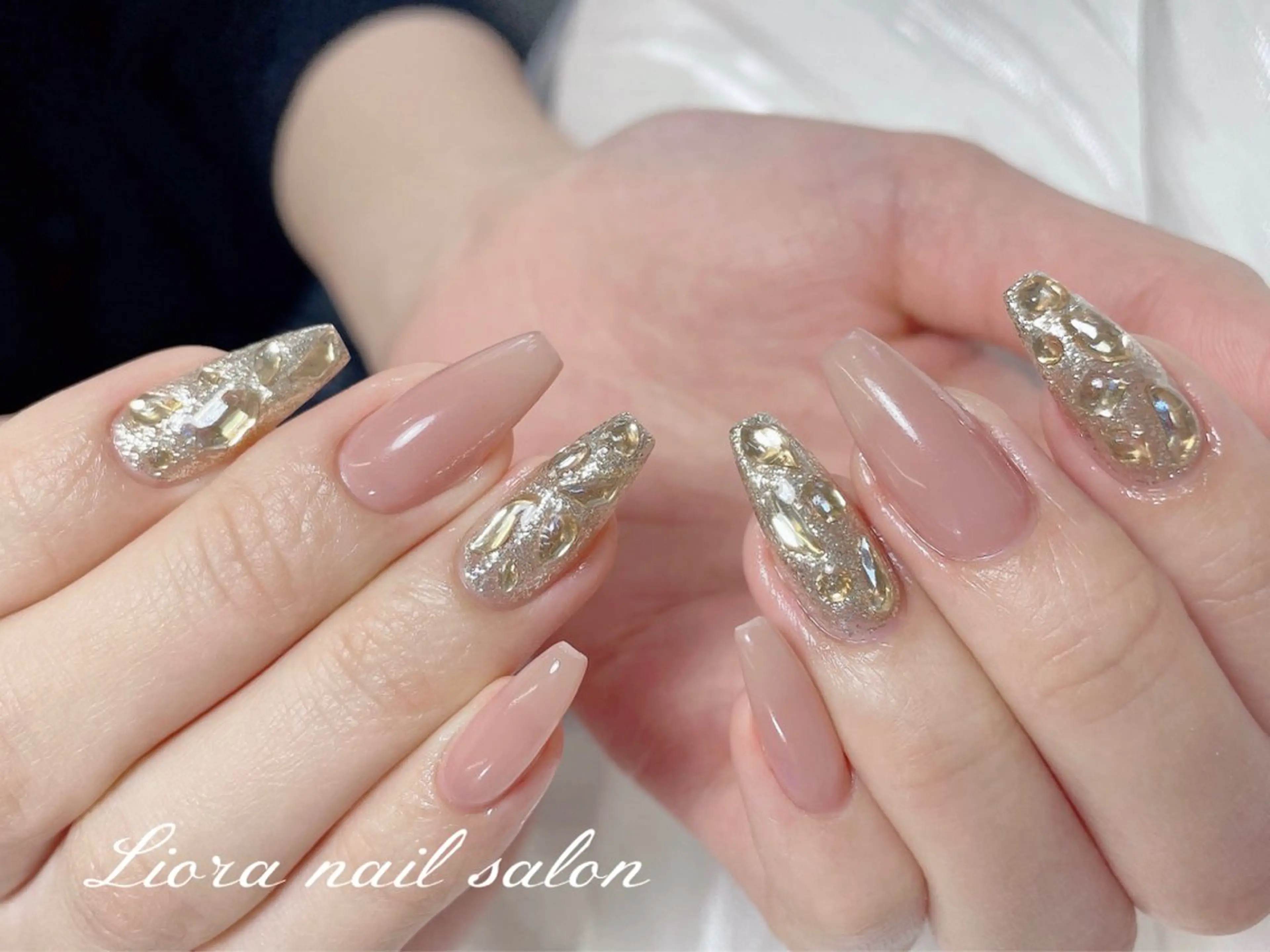 ネイル チークネイル フットネイル フレンチネイル ジェルネイル ガーリー Liora nail スカルプ専門店のネイルデザイン