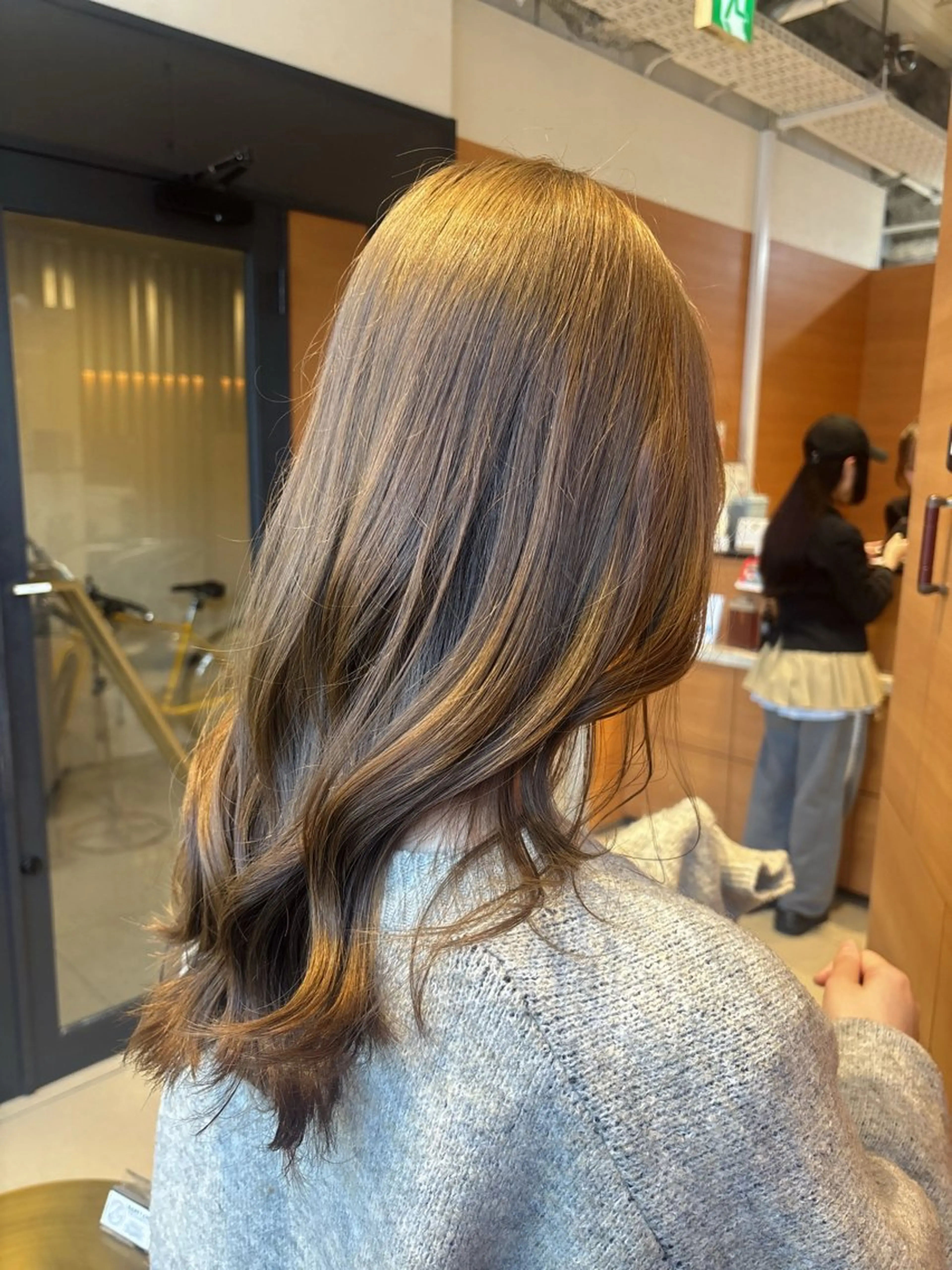カラー ベージュカラー オリーブベージュ カット ヘアカラー トリートメント 🫧いお/透明感艶 カラー/縮毛矯正🫧のヘアスタイル