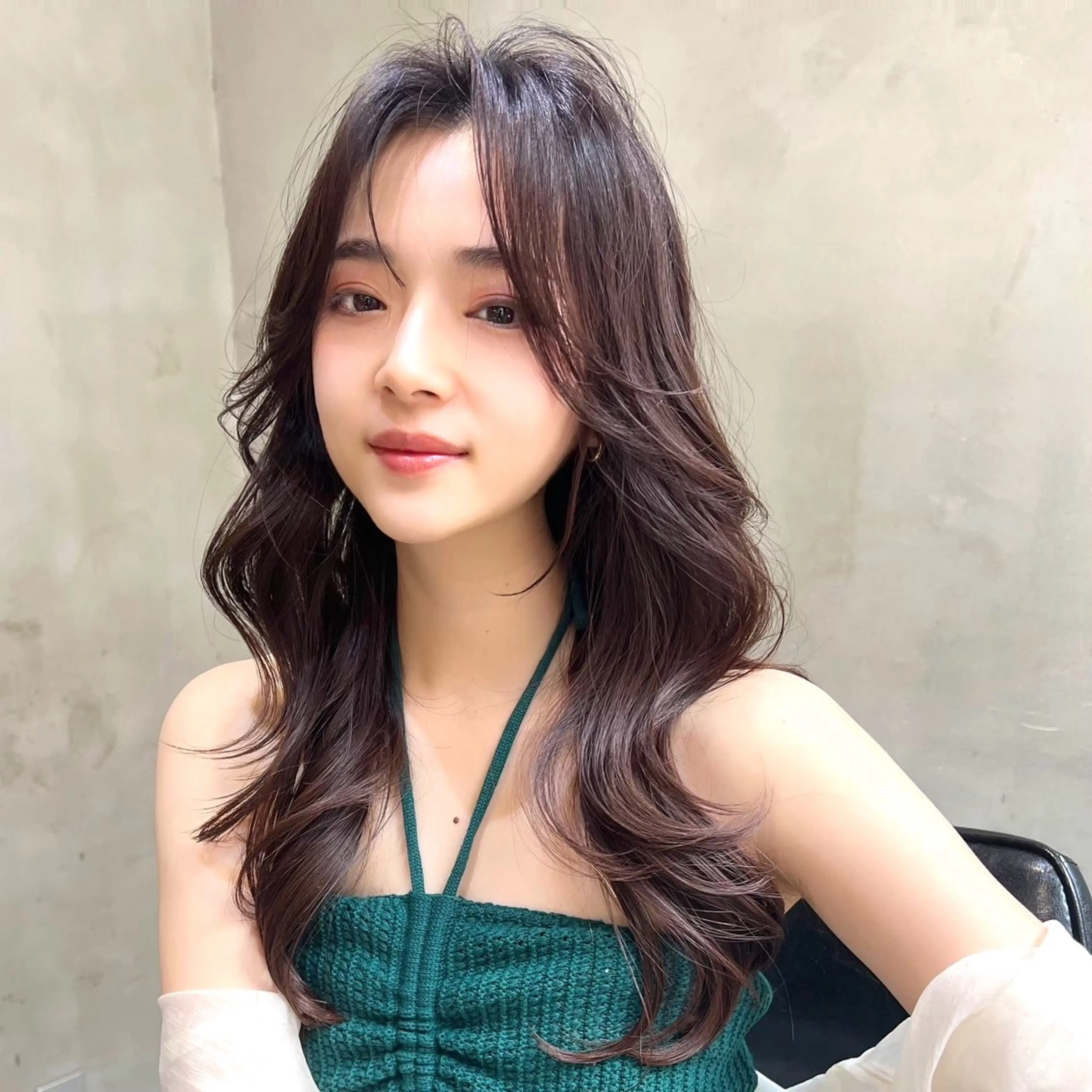 ロング カラー ヘアアレンジ ブラウンカラー ラベンダーカラー カット ヘアカラー トリートメント ヘアセット 丁寧なカウンセリング 🌿Chiemi🌿のヘアスタイル